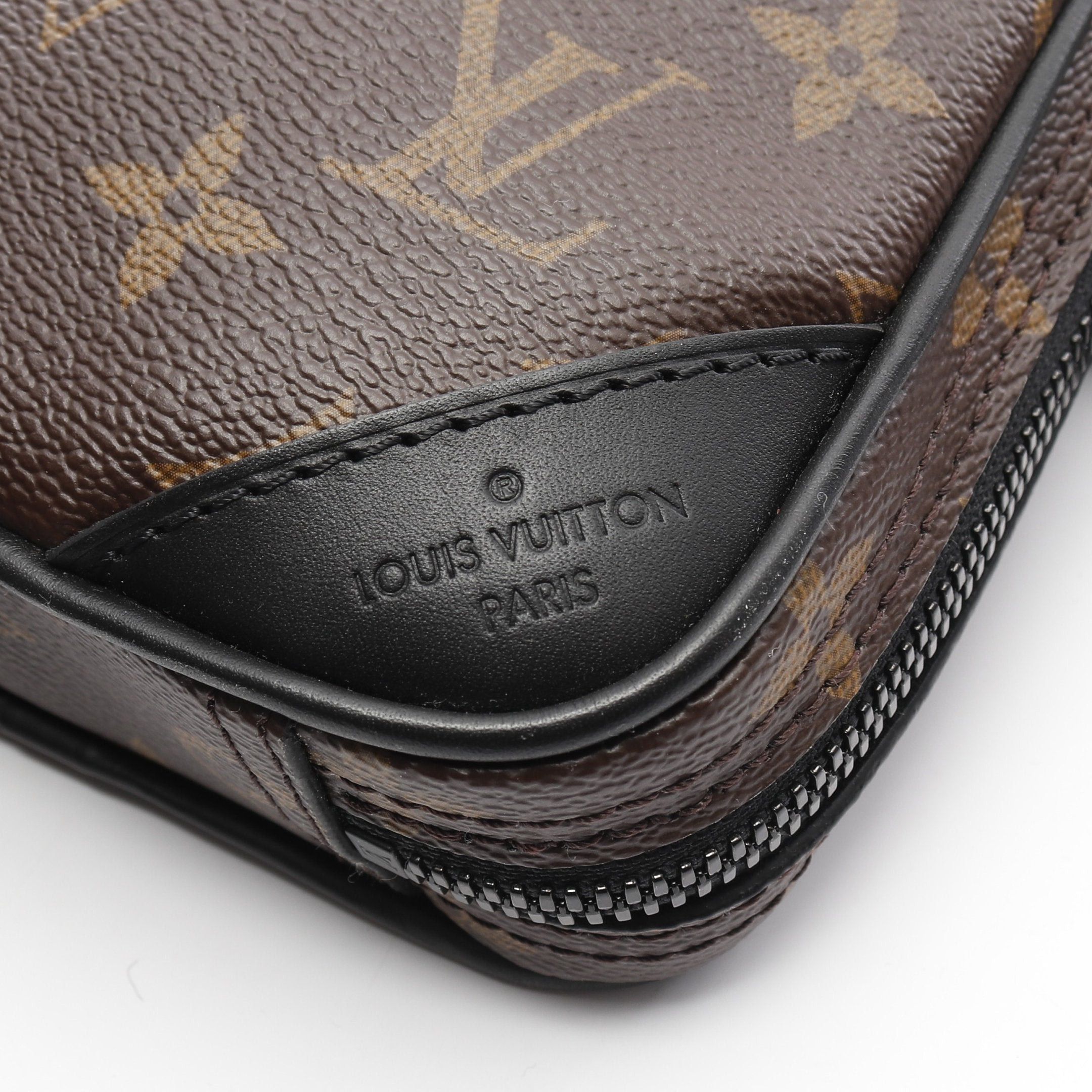 Louis Vuitton Louis Vuitton Utility Side Bag Monogram Solar Lei Waist Body Leather Brown Black Size ONE SIZE - 10 Thumbnail