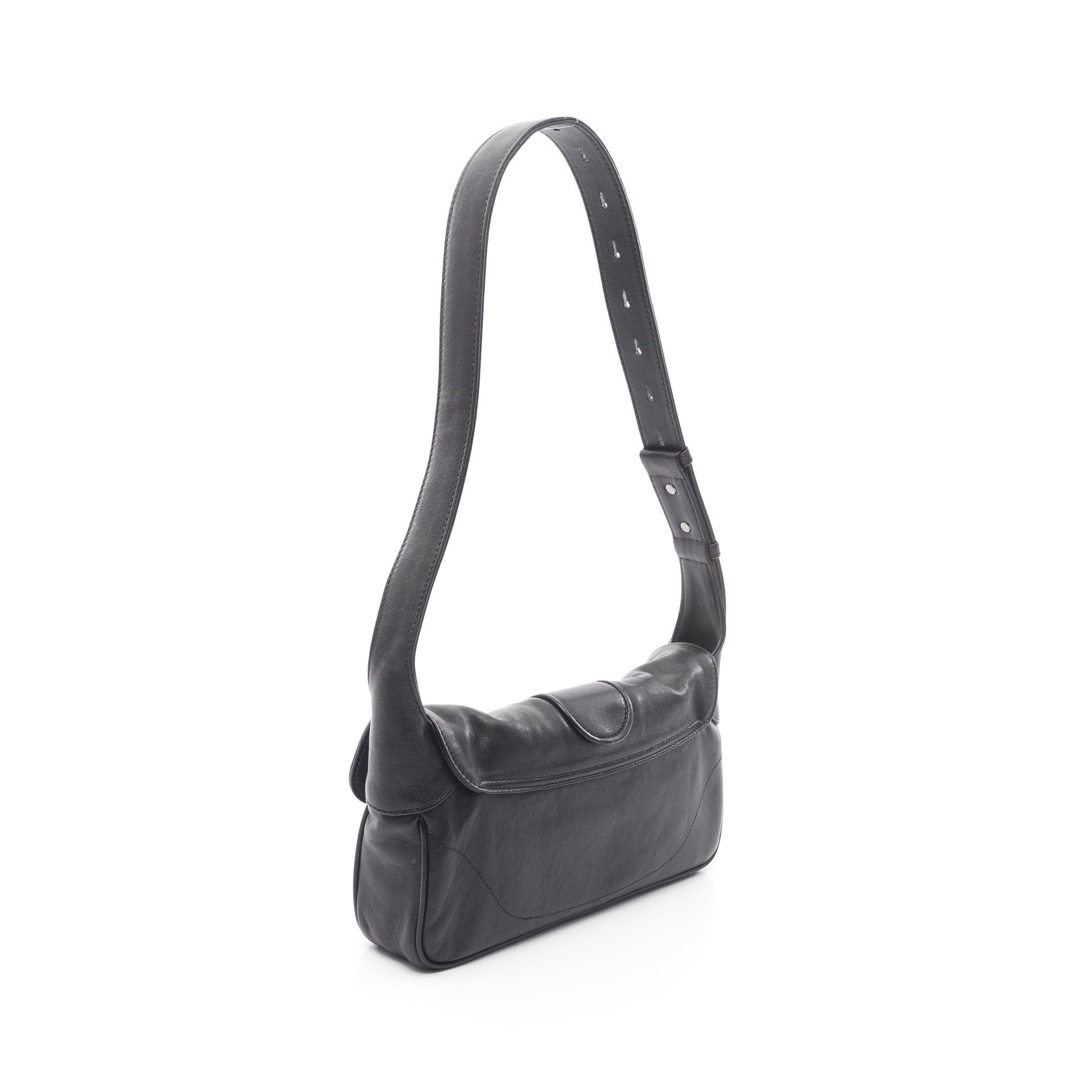 Gucci Gucci Aphrodite Small One Shoulder Bag Leather Black Size ONE SIZE - 2 Thumbnail