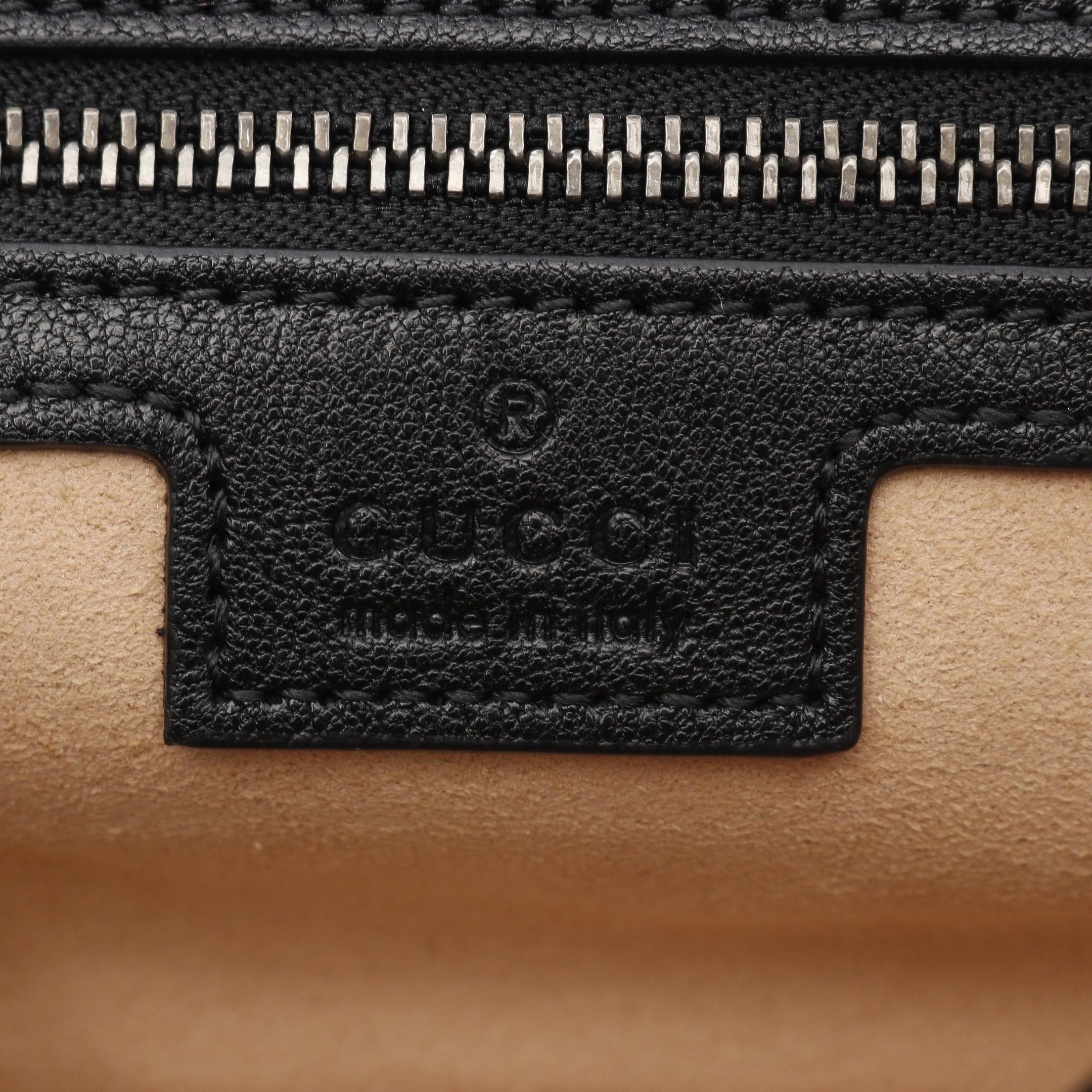 Gucci Gucci Aphrodite Small One Shoulder Bag Leather Black Size ONE SIZE - 4 Thumbnail