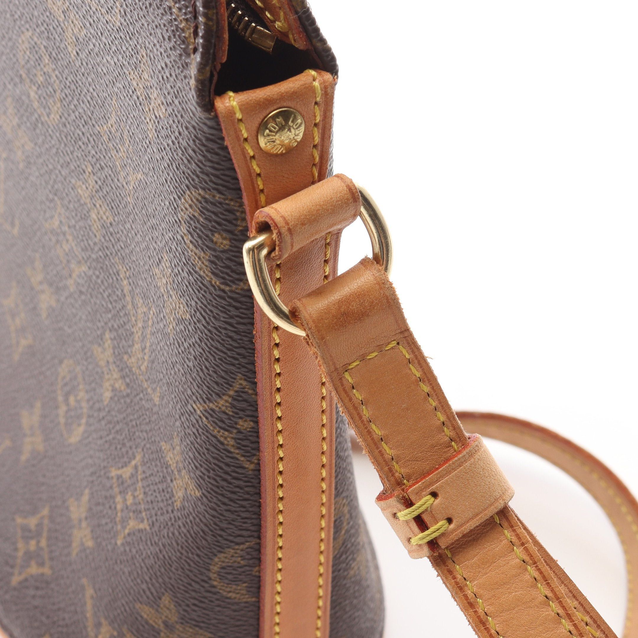 Louis Vuitton Louis Vuitton Druot Monogram Shoulder Bag Leather Brown Size ONE SIZE - 8 Thumbnail