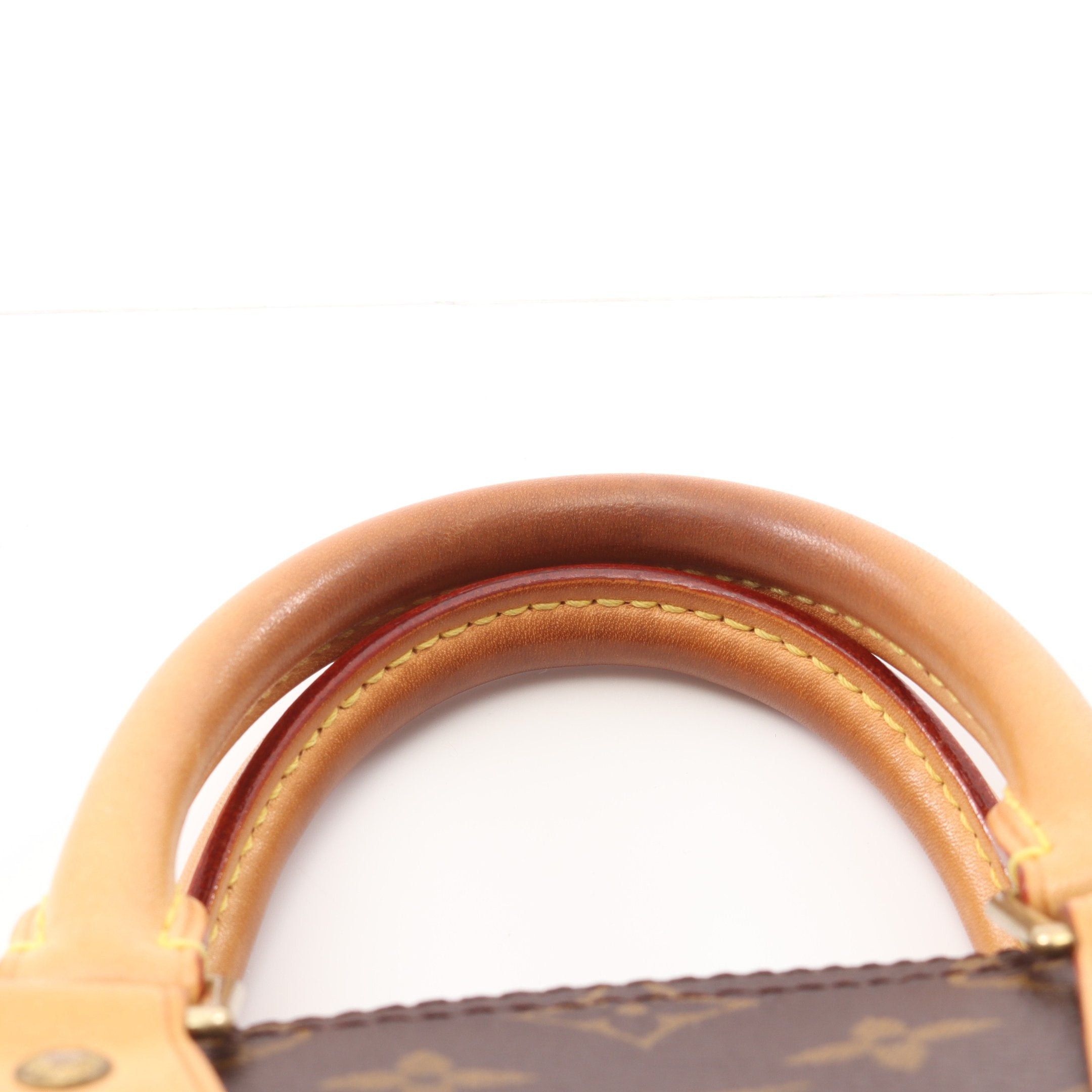 Louis Vuitton Louis Vuitton Speedy 25 Monogram Handbag Leather Brown Size ONE SIZE - 6 Thumbnail