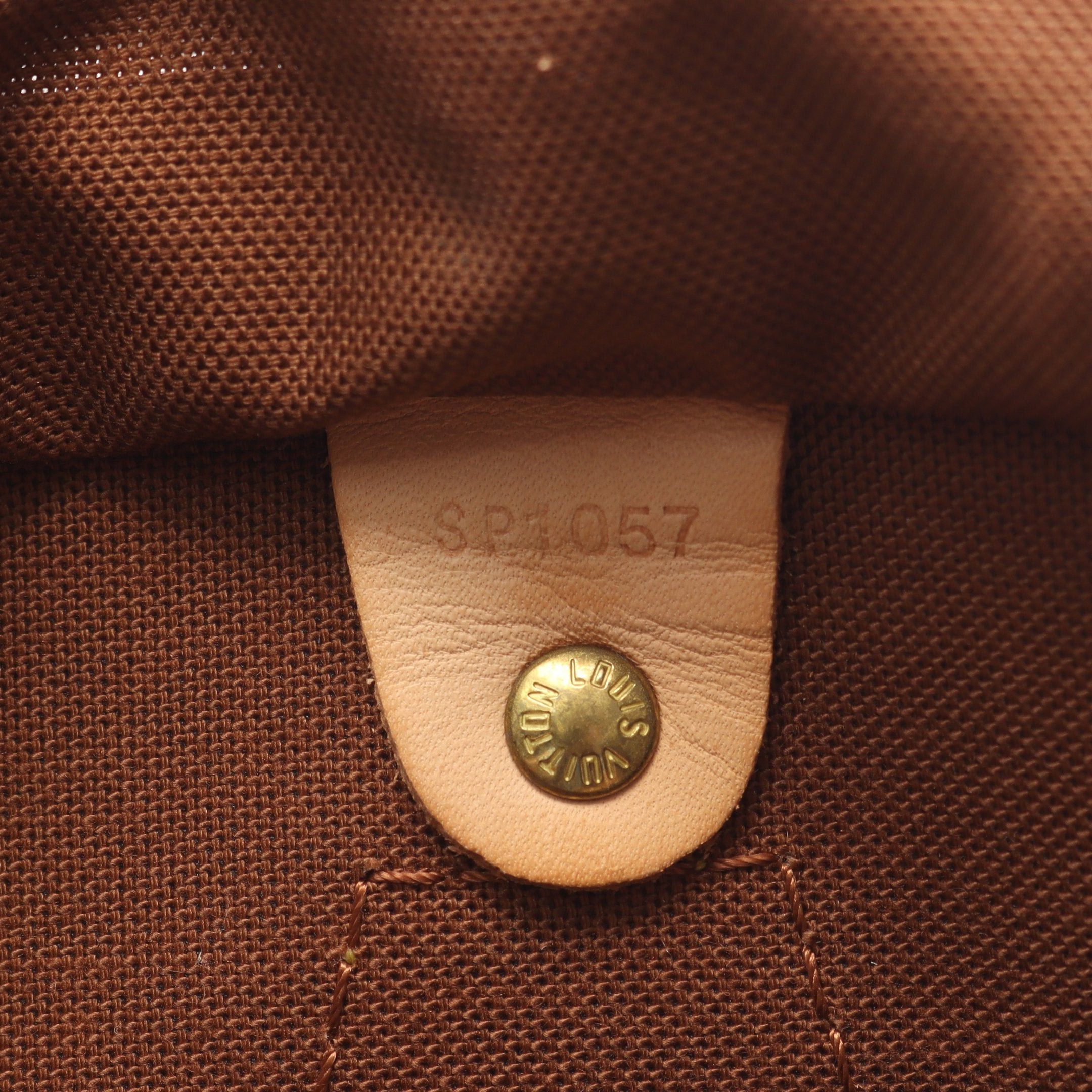 Louis Vuitton Louis Vuitton Speedy 25 Monogram Handbag Leather Brown Size ONE SIZE - 5 Thumbnail