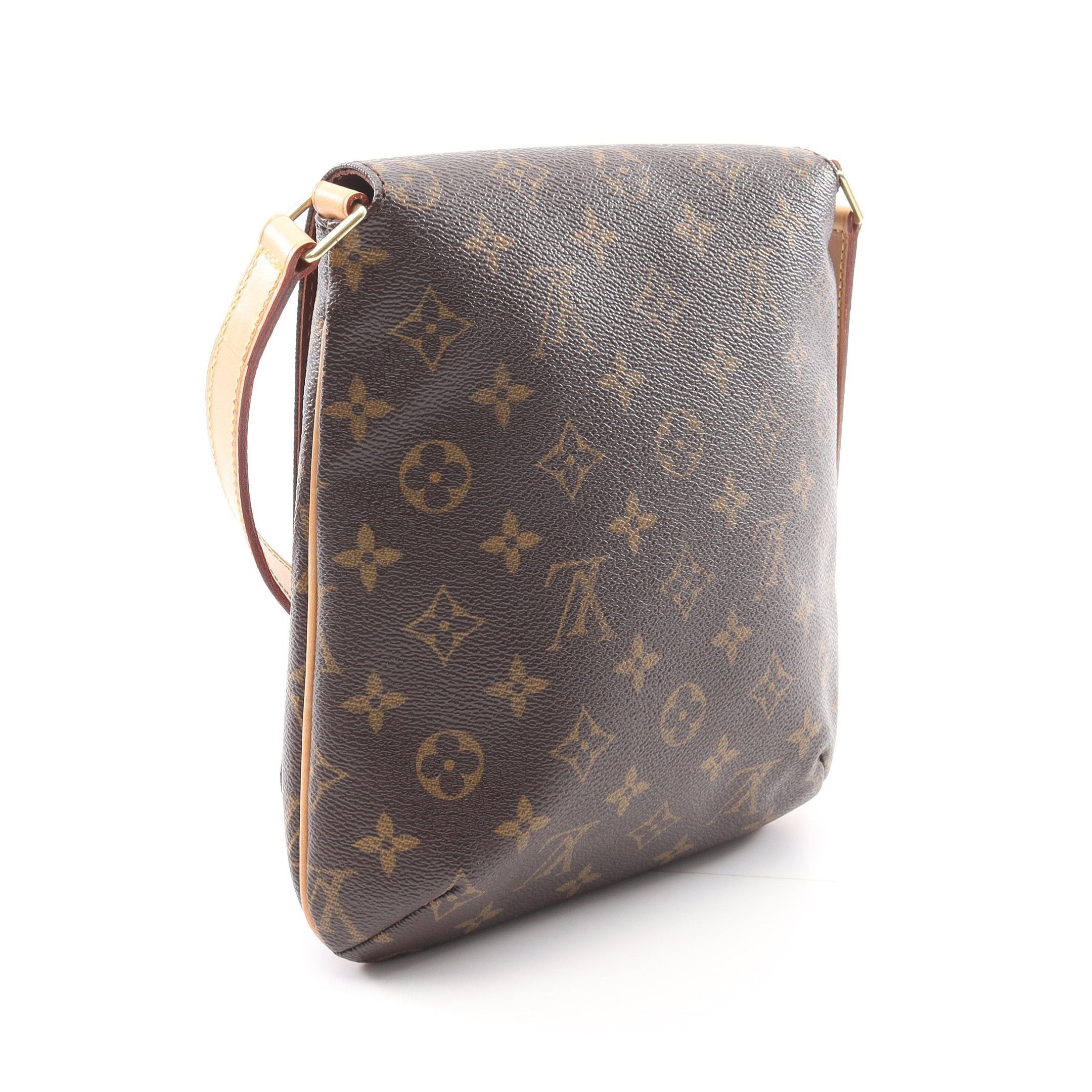 Louis Vuitton Louis Vuitton Musette Salsa Long Strap Monogram Shoulder Bag Leather Brown Size ONE SIZE - 2 Thumbnail