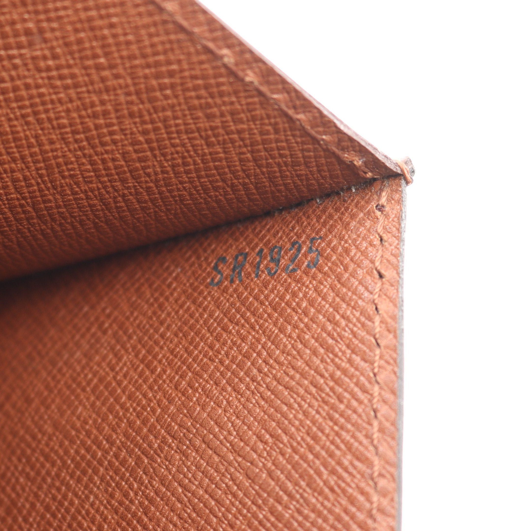 Louis Vuitton Louis Vuitton Monceau Monogram Handbag Leather Brown Size ONE SIZE - 5 Thumbnail
