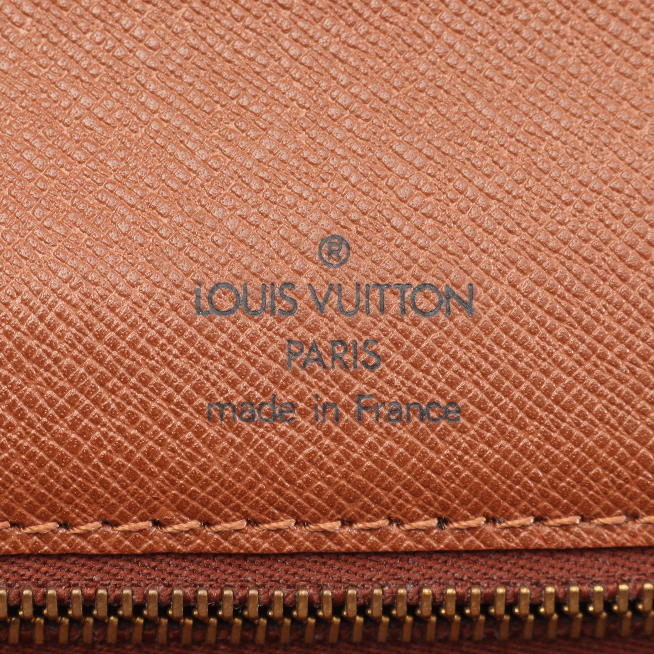 Louis Vuitton Louis Vuitton Monceau Monogram Handbag Leather Brown Size ONE SIZE - 4 Thumbnail