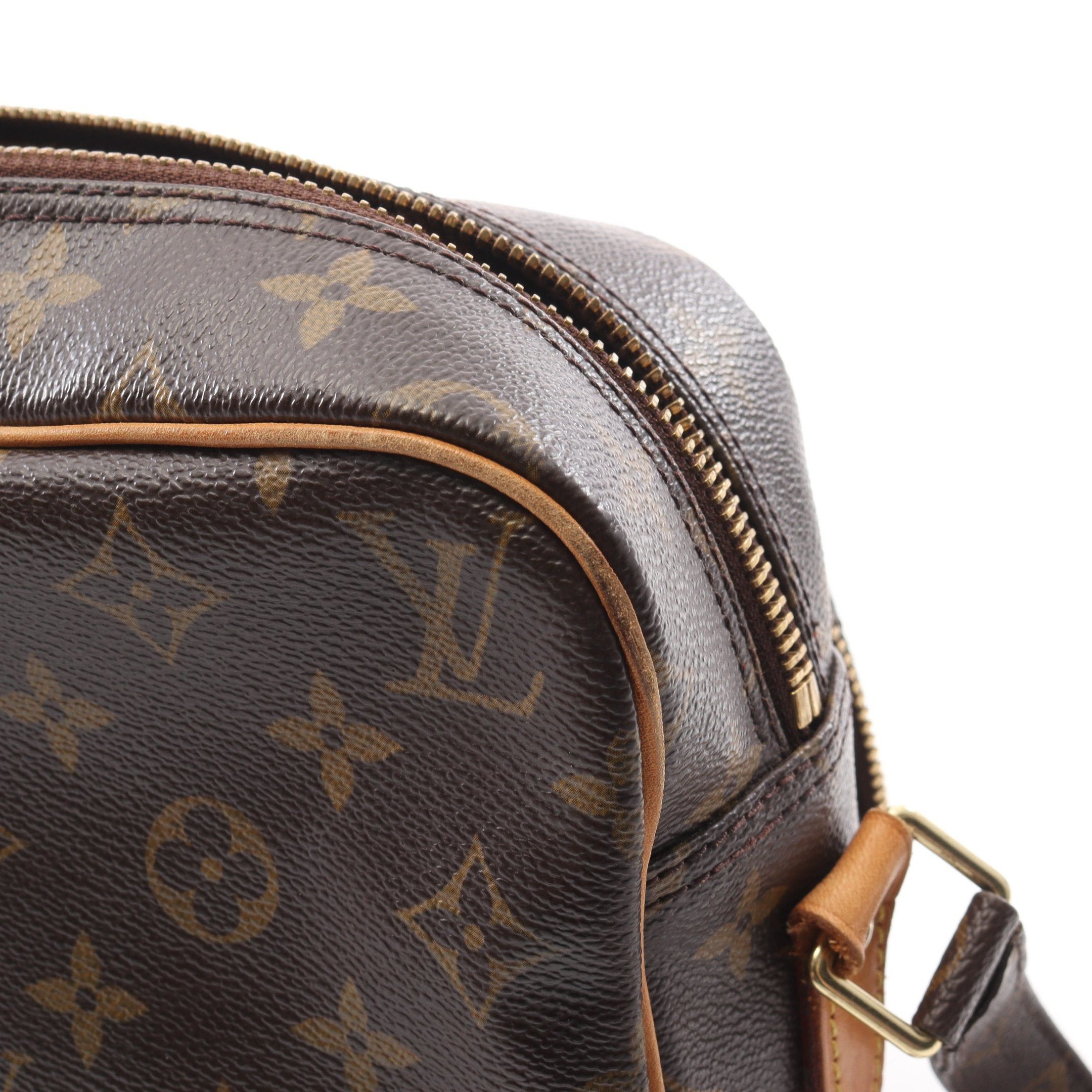 Louis Vuitton Louis Vuitton Nil Monogram Shoulder Bag Leather Brown Size ONE SIZE - 6 Thumbnail
