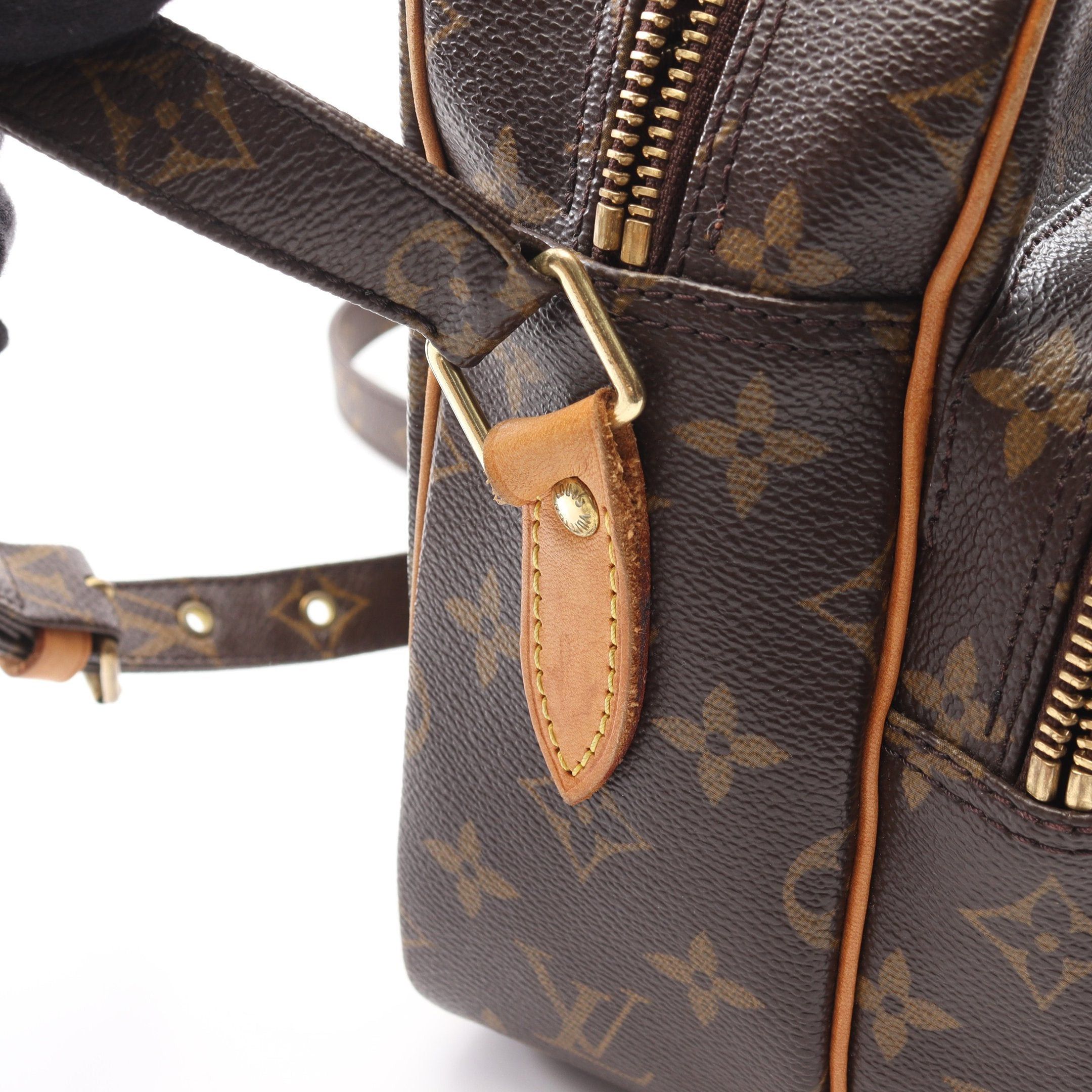Louis Vuitton Louis Vuitton Nil Monogram Shoulder Bag Leather Brown Size ONE SIZE - 9 Thumbnail