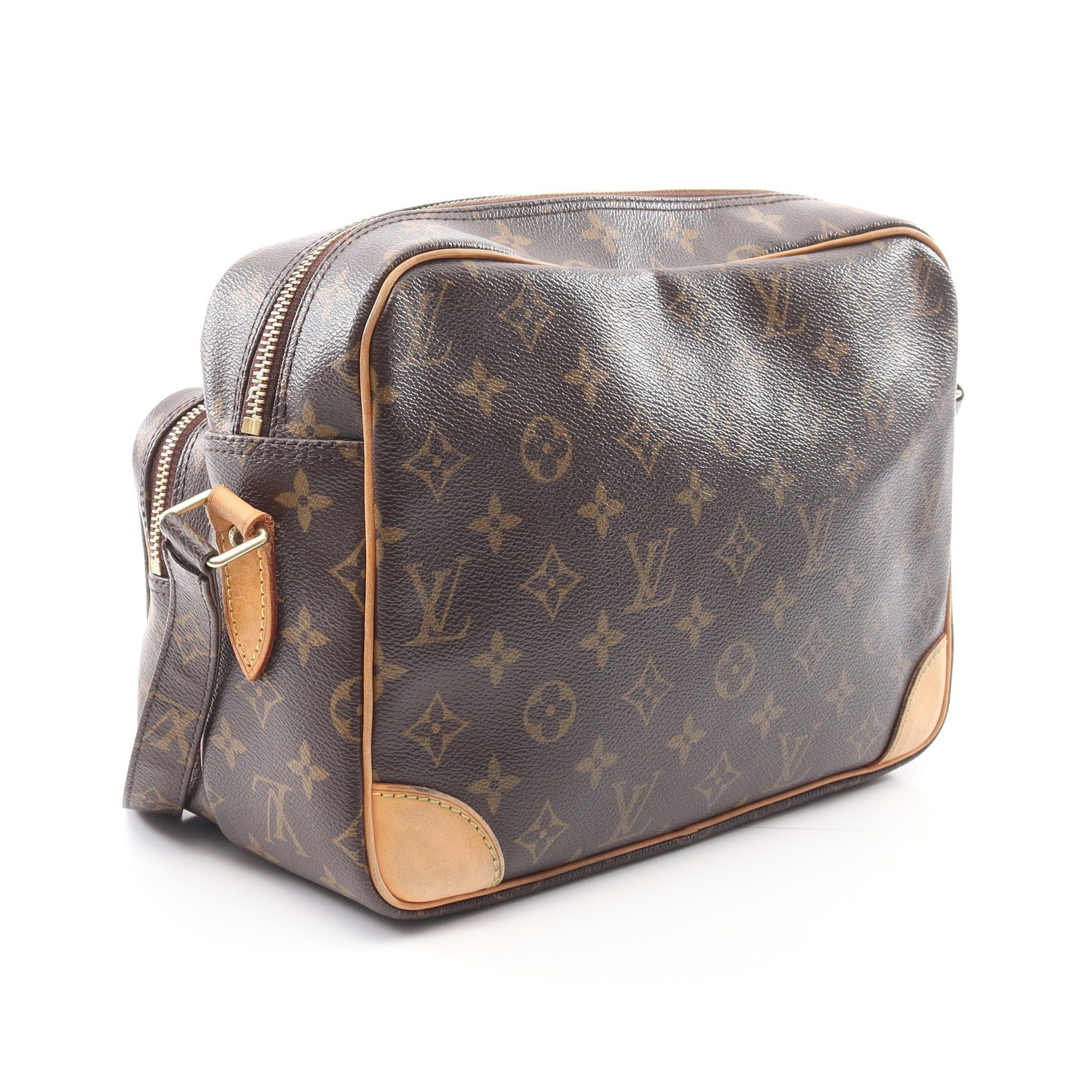 Louis Vuitton Louis Vuitton Nil Monogram Shoulder Bag Leather Brown Size ONE SIZE - 2 Thumbnail