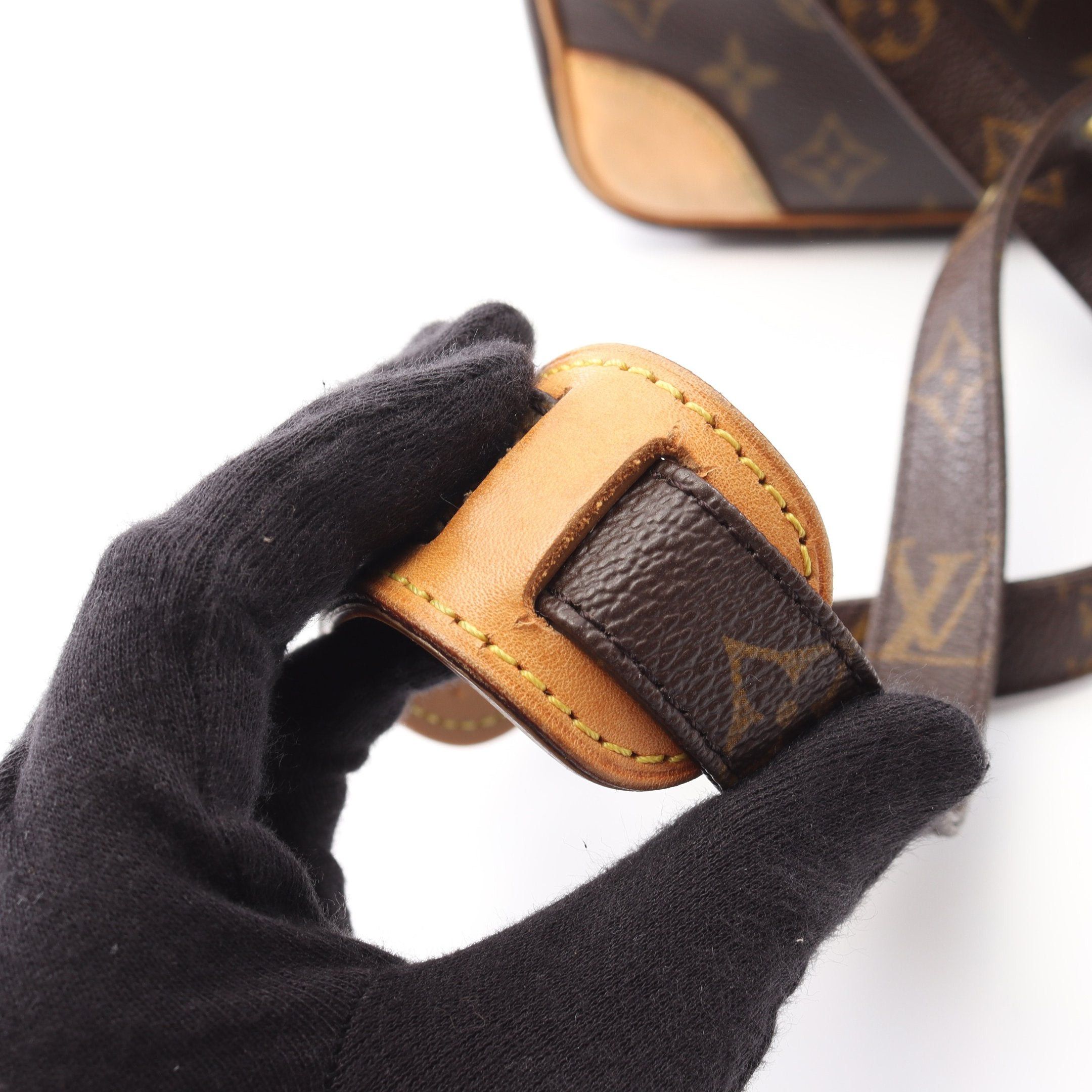 Louis Vuitton Louis Vuitton Nil Monogram Shoulder Bag Leather Brown Size ONE SIZE - 10 Thumbnail