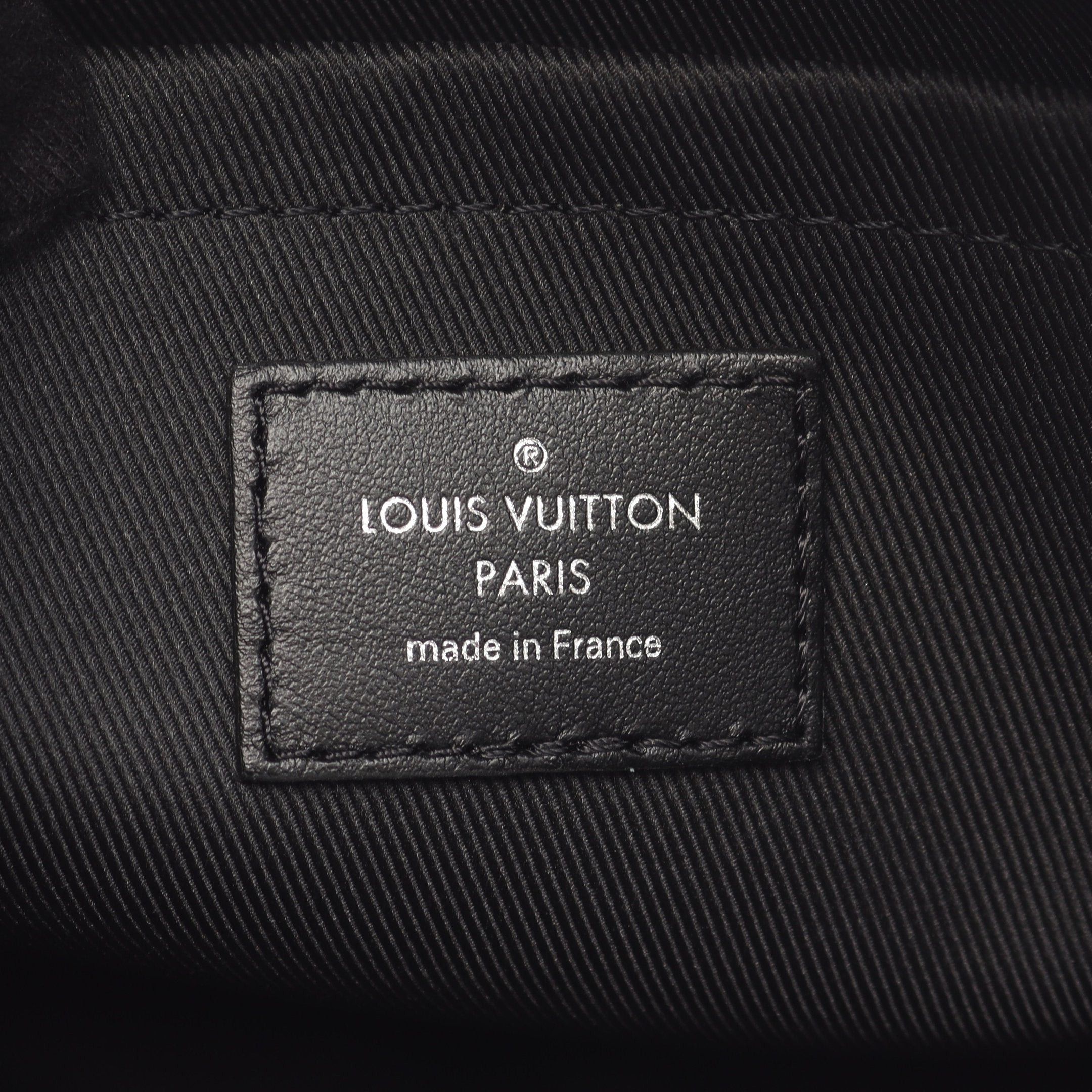 Louis Vuitton Louis Vuitton City Keepall Monogram Eclipse Reverse Shoulder Bag Leather Black Gray Size ONE SIZE - 4 Thumbnail