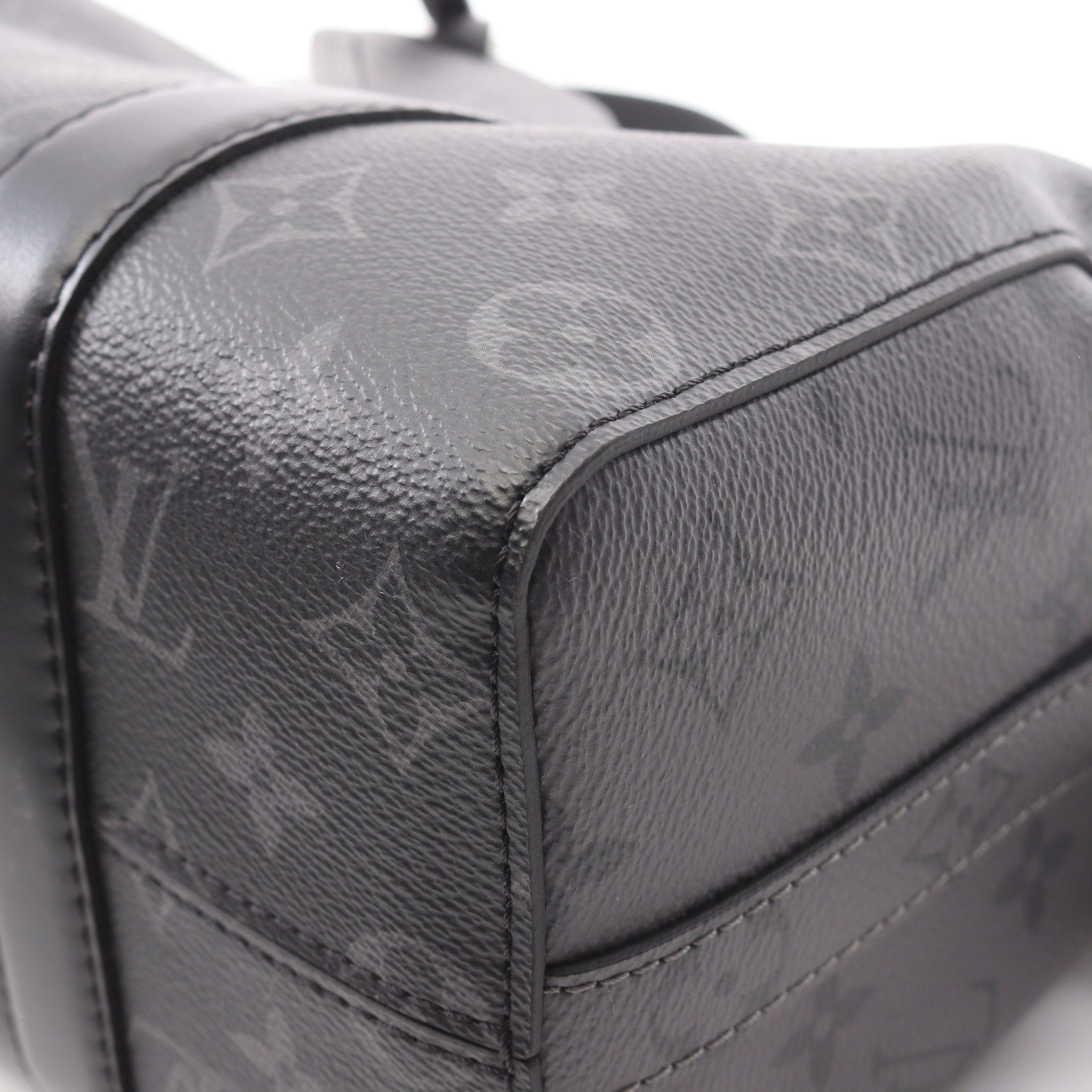 Louis Vuitton Louis Vuitton City Keepall Monogram Eclipse Reverse Shoulder Bag Leather Black Gray Size ONE SIZE - 5 Thumbnail