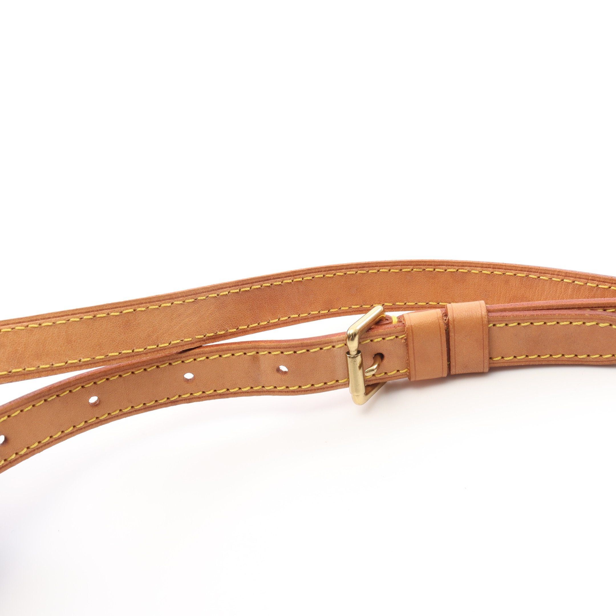 Louis Vuitton Louis Vuitton Tambourine Monogram Shoulder Bag Leather Brown Size ONE SIZE - 8 Thumbnail