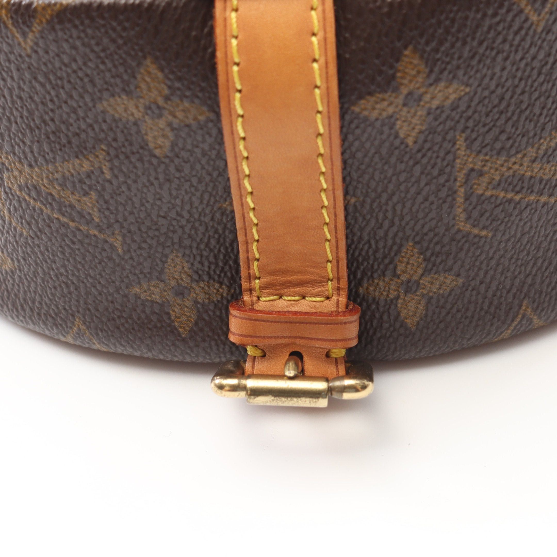 Louis Vuitton Louis Vuitton Tambourine Monogram Shoulder Bag Leather Brown Size ONE SIZE - 7 Thumbnail