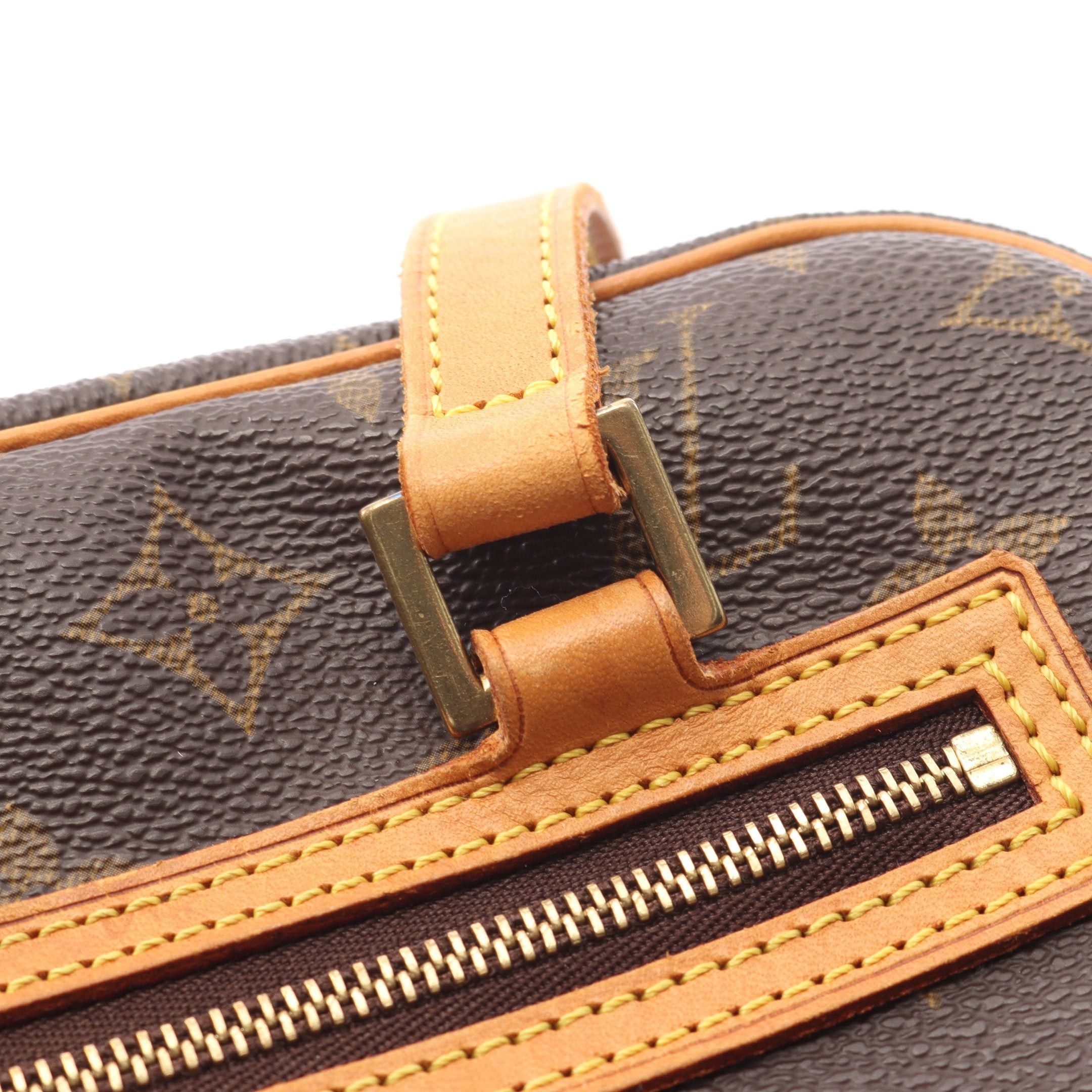 Louis Vuitton Louis Vuitton Cite Mm Monogram Shoulder Bag Leather Brown Size ONE SIZE - 10 Thumbnail