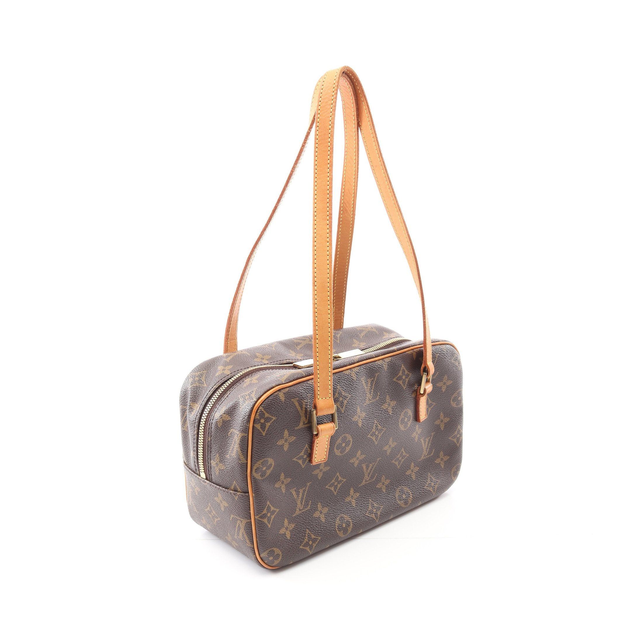 Louis Vuitton Louis Vuitton Cite Mm Monogram Shoulder Bag Leather Brown Size ONE SIZE - 2 Thumbnail