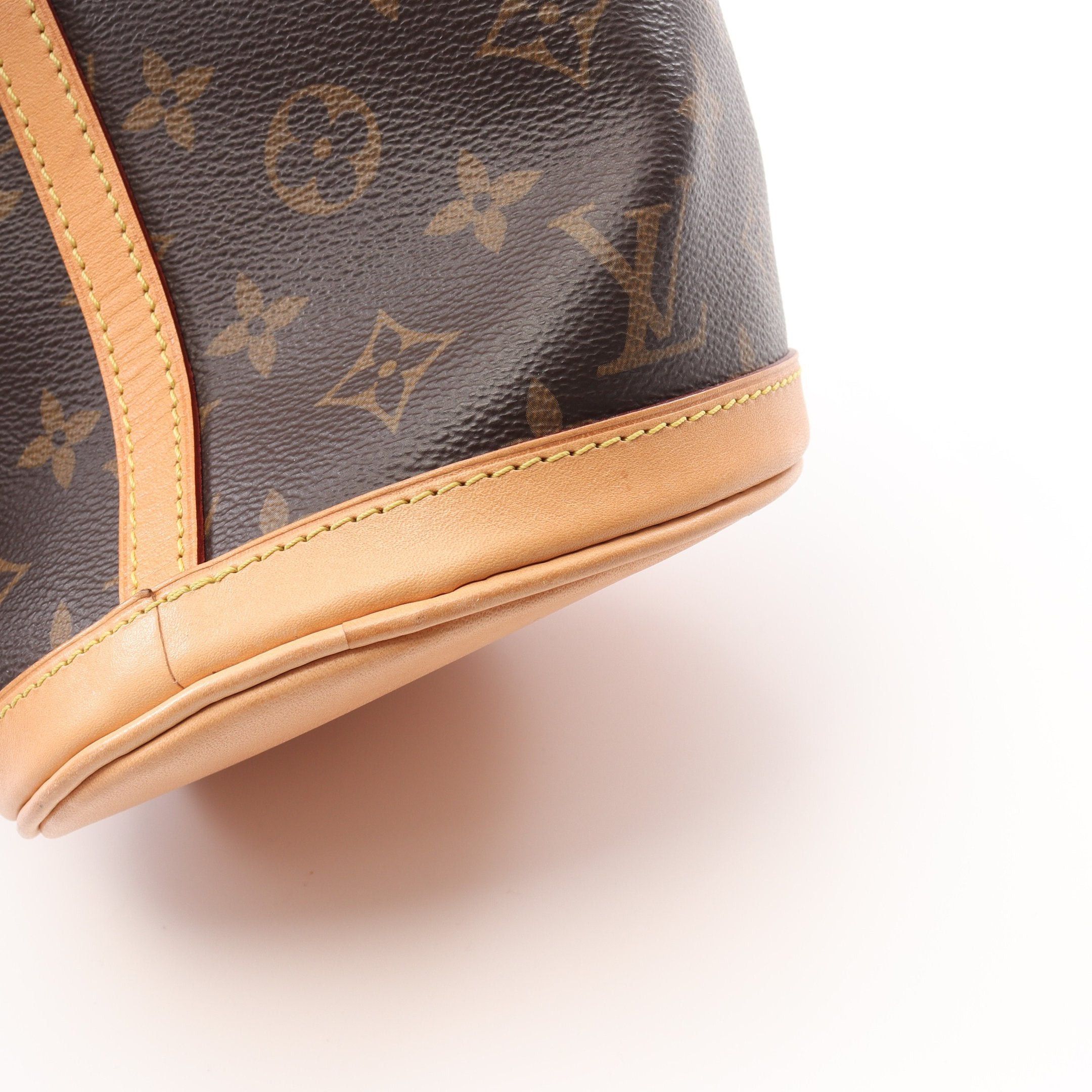 Louis Vuitton Louis Vuitton Duffel Bag Monogram Handbag Leather Brown Size ONE SIZE - 7 Thumbnail
