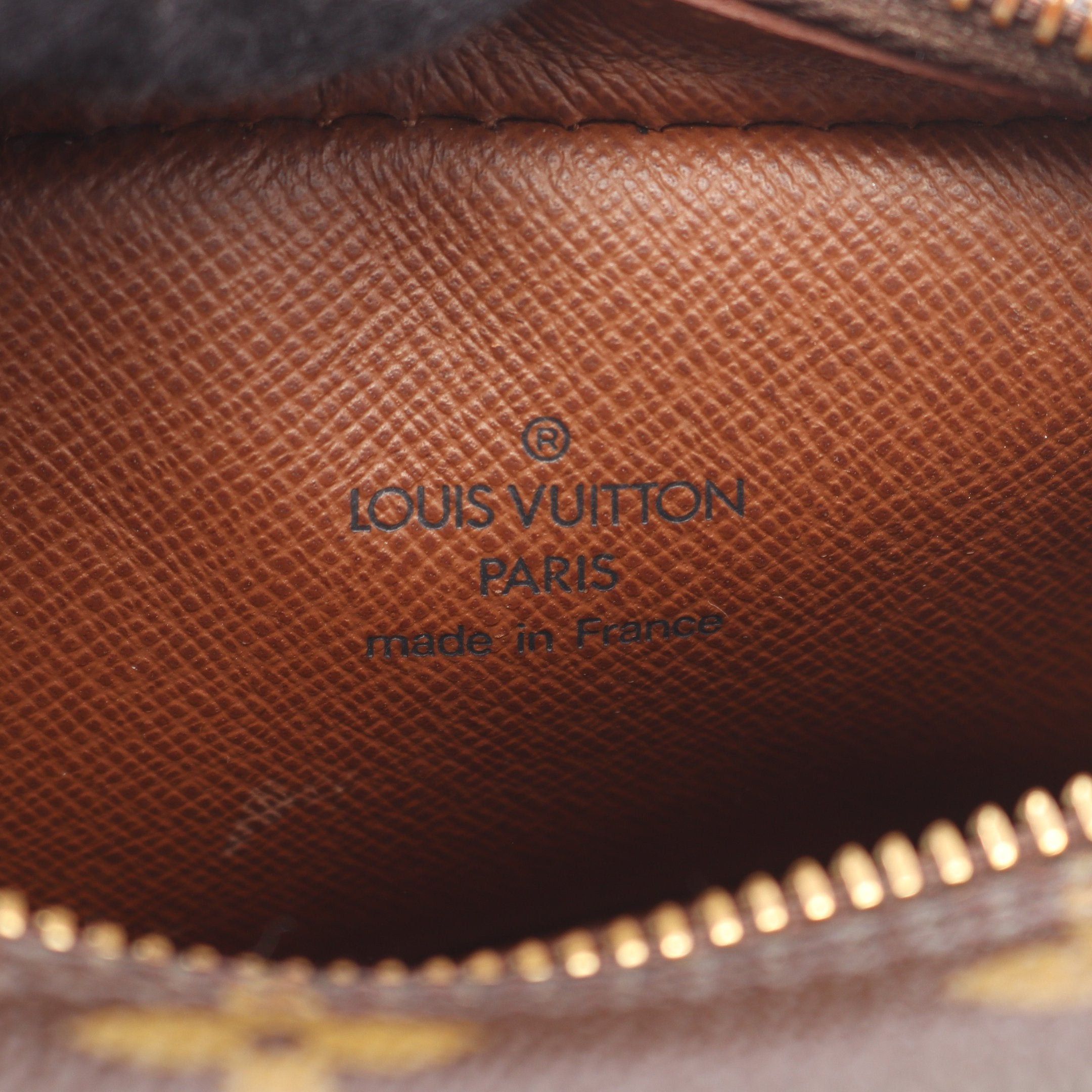 Louis Vuitton Louis Vuitton Danube Monogram Shoulder Bag Leather Brown Size ONE SIZE - 4 Thumbnail