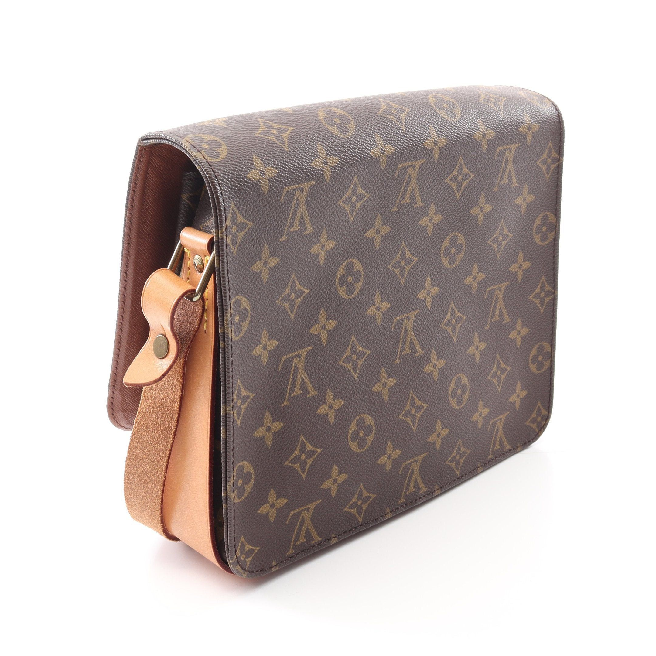 Louis Vuitton Louis Vuitton Cartesier Gm Monogram Shoulder Bag Leather Brown Size ONE SIZE - 2 Thumbnail