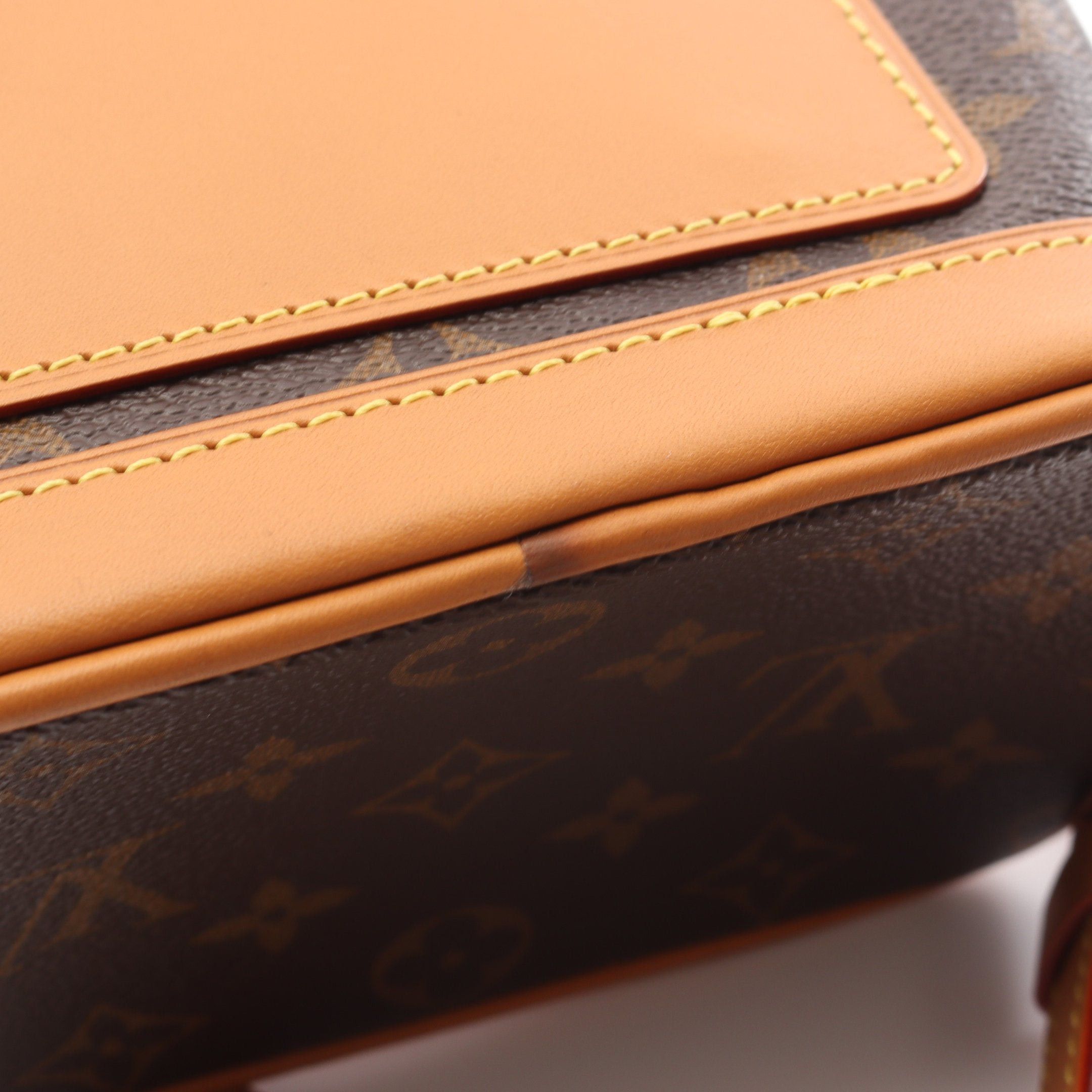Louis Vuitton Louis Vuitton Milk Box Monogram Shoulder Bag Leather Brown Size ONE SIZE - 8 Thumbnail
