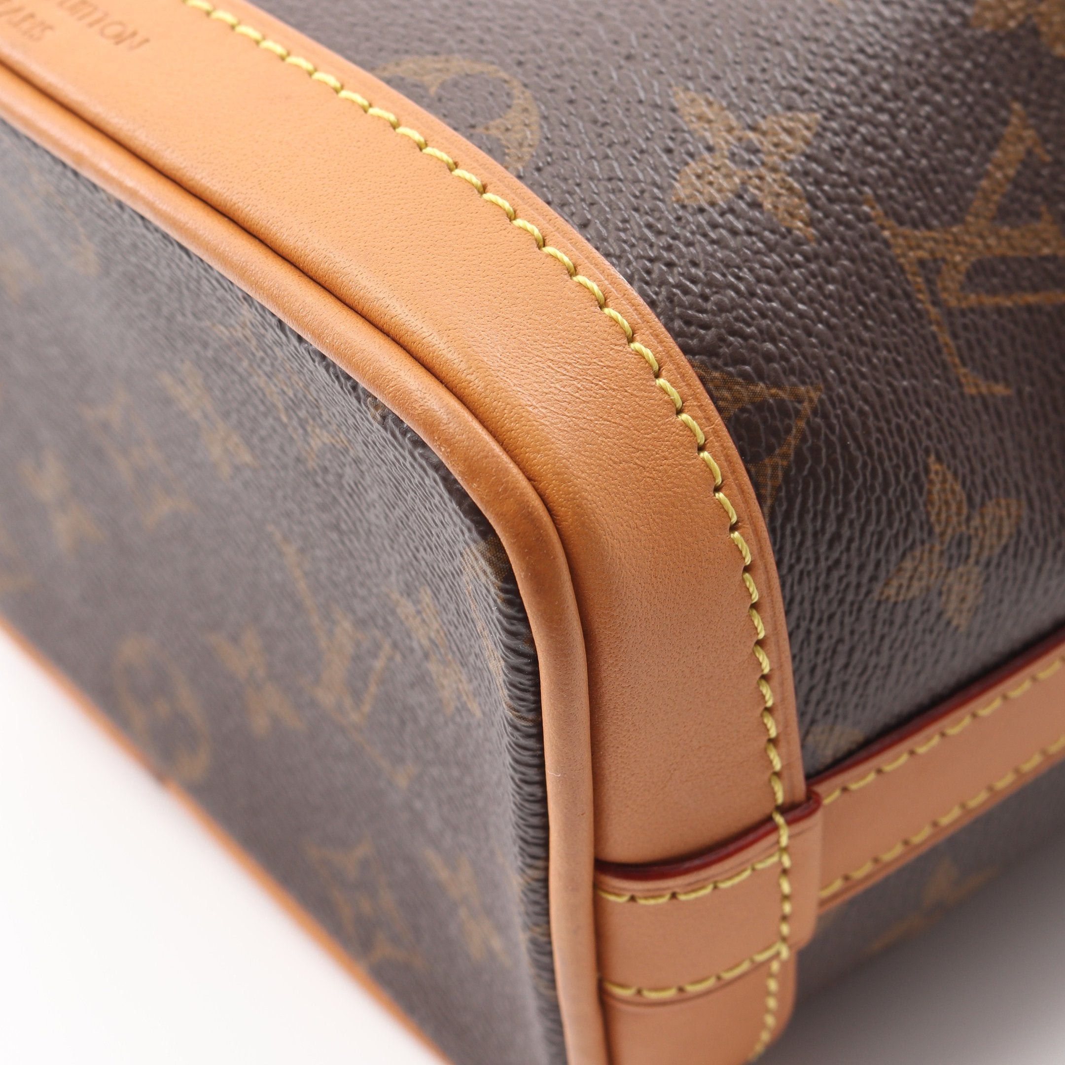 Louis Vuitton Louis Vuitton Milk Box Monogram Shoulder Bag Leather Brown Size ONE SIZE - 6 Thumbnail