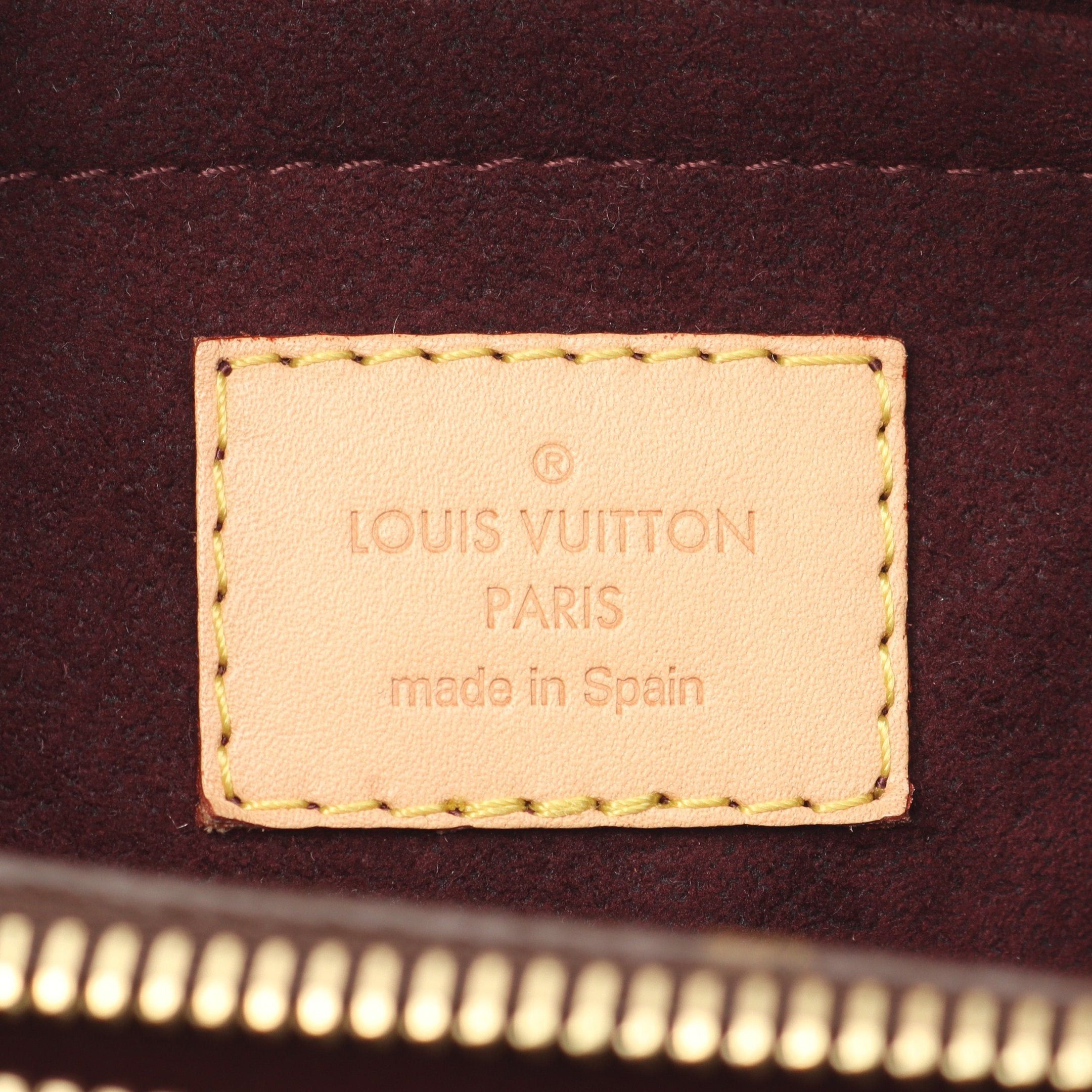 Louis Vuitton Louis Vuitton Montaigne Bb Monogram Handbag Leather Brown Size ONE SIZE - 4 Thumbnail
