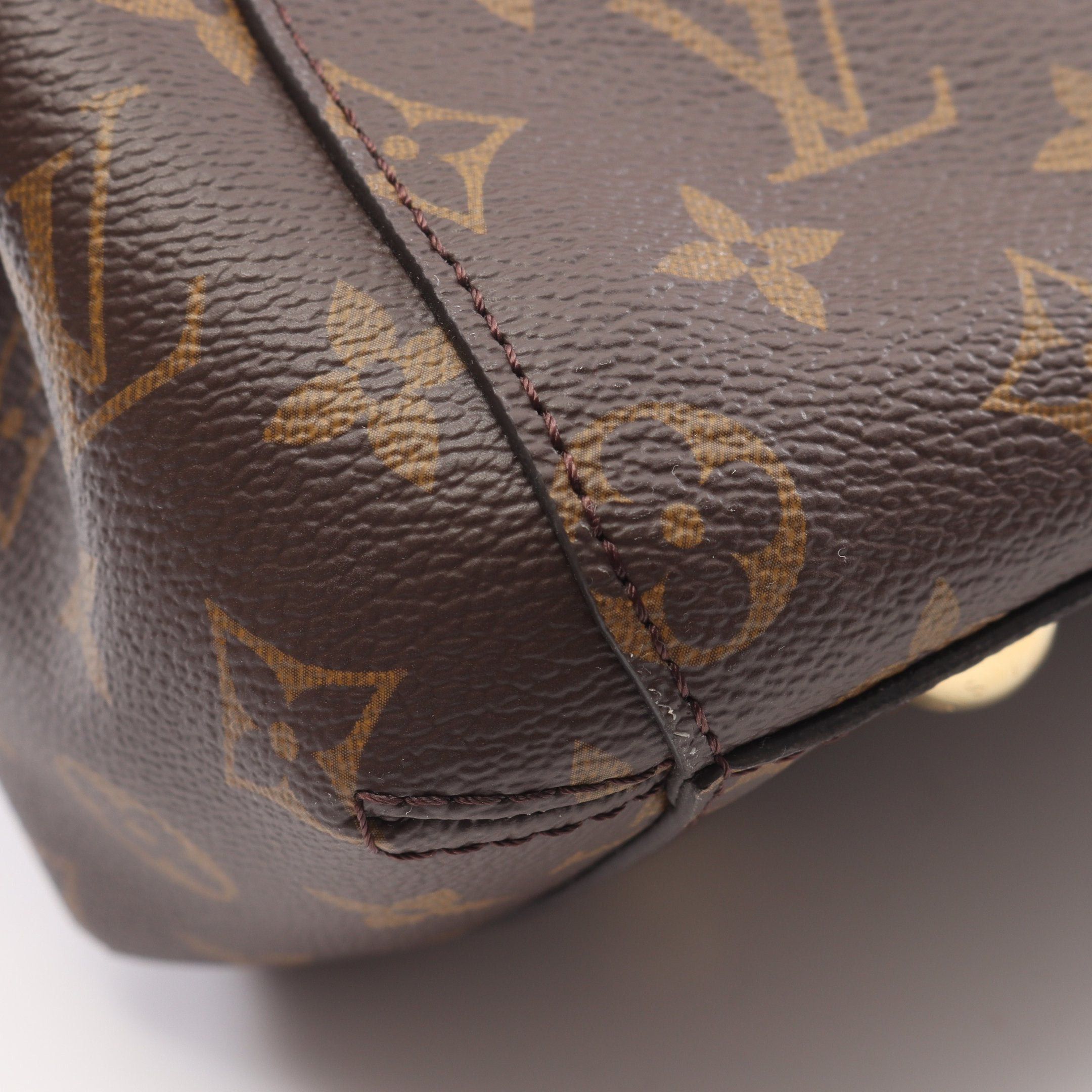 Louis Vuitton Louis Vuitton Montaigne Bb Monogram Handbag Leather Brown Size ONE SIZE - 8 Thumbnail
