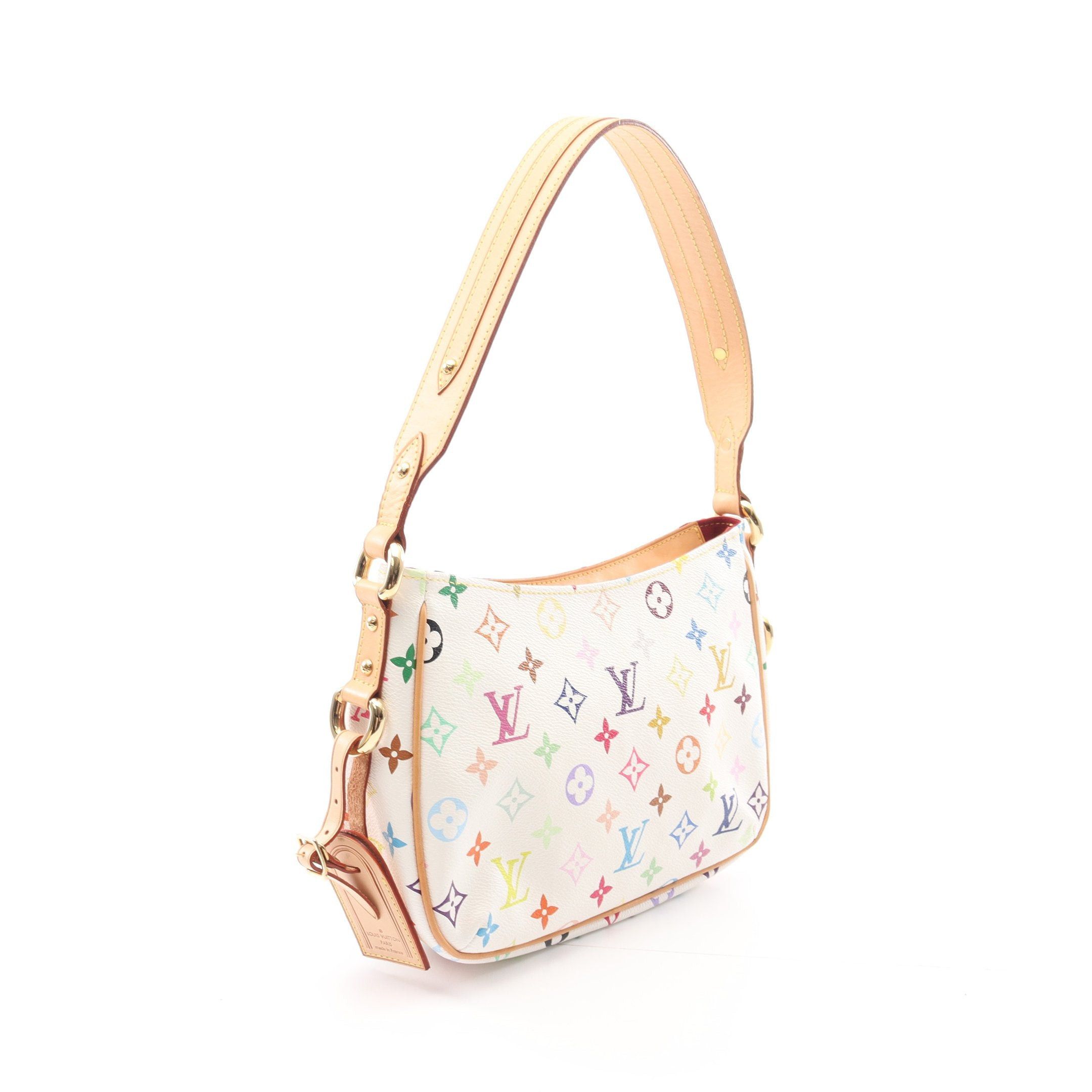 Louis Vuitton Louis Vuitton Lodge Pm Monogram Multicolor Bron Shoulder Bag Leather White Size ONE SIZE - 2 Thumbnail