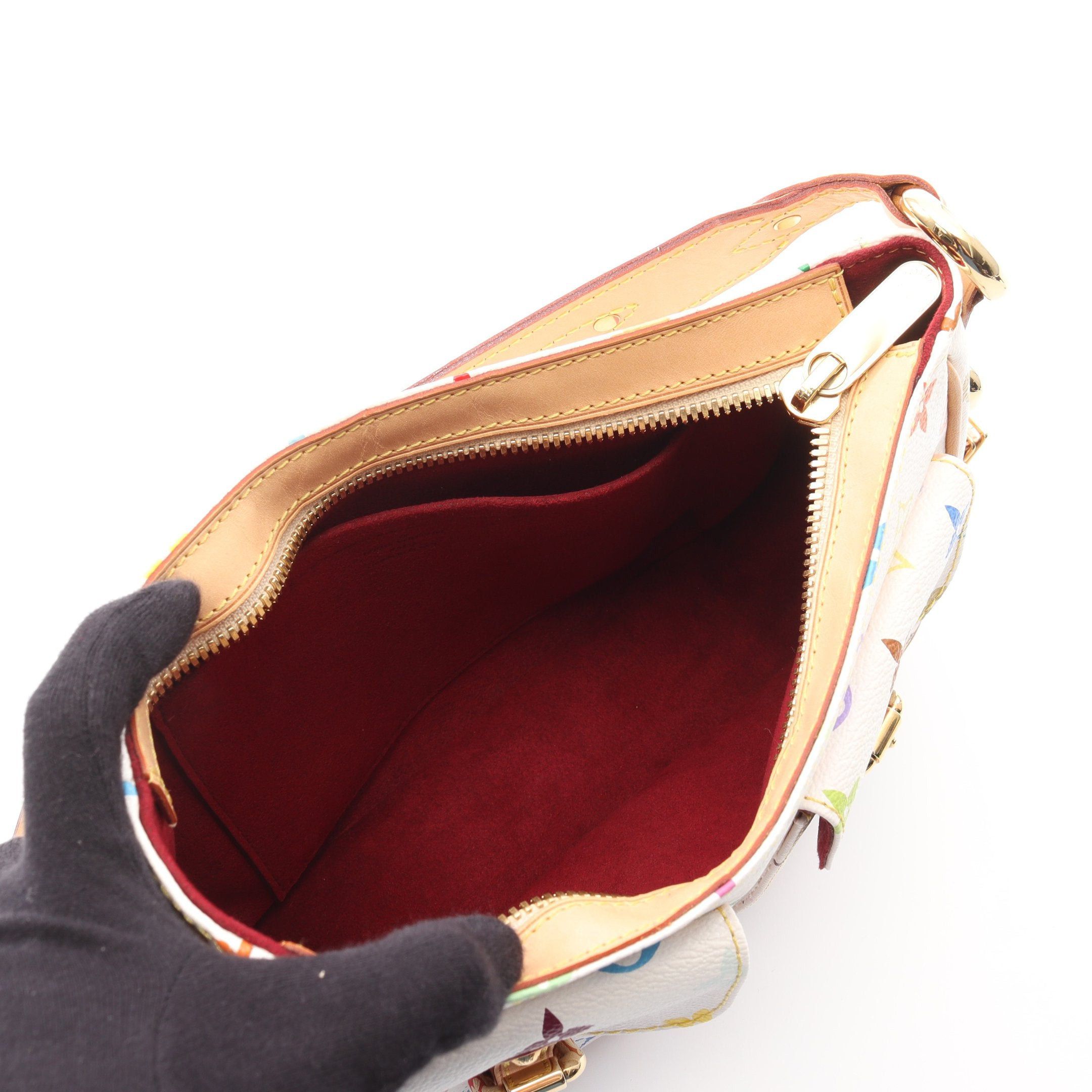 Louis Vuitton Louis Vuitton Lodge Pm Monogram Multicolor Bron Shoulder Bag Leather White Size ONE SIZE - 3 Thumbnail