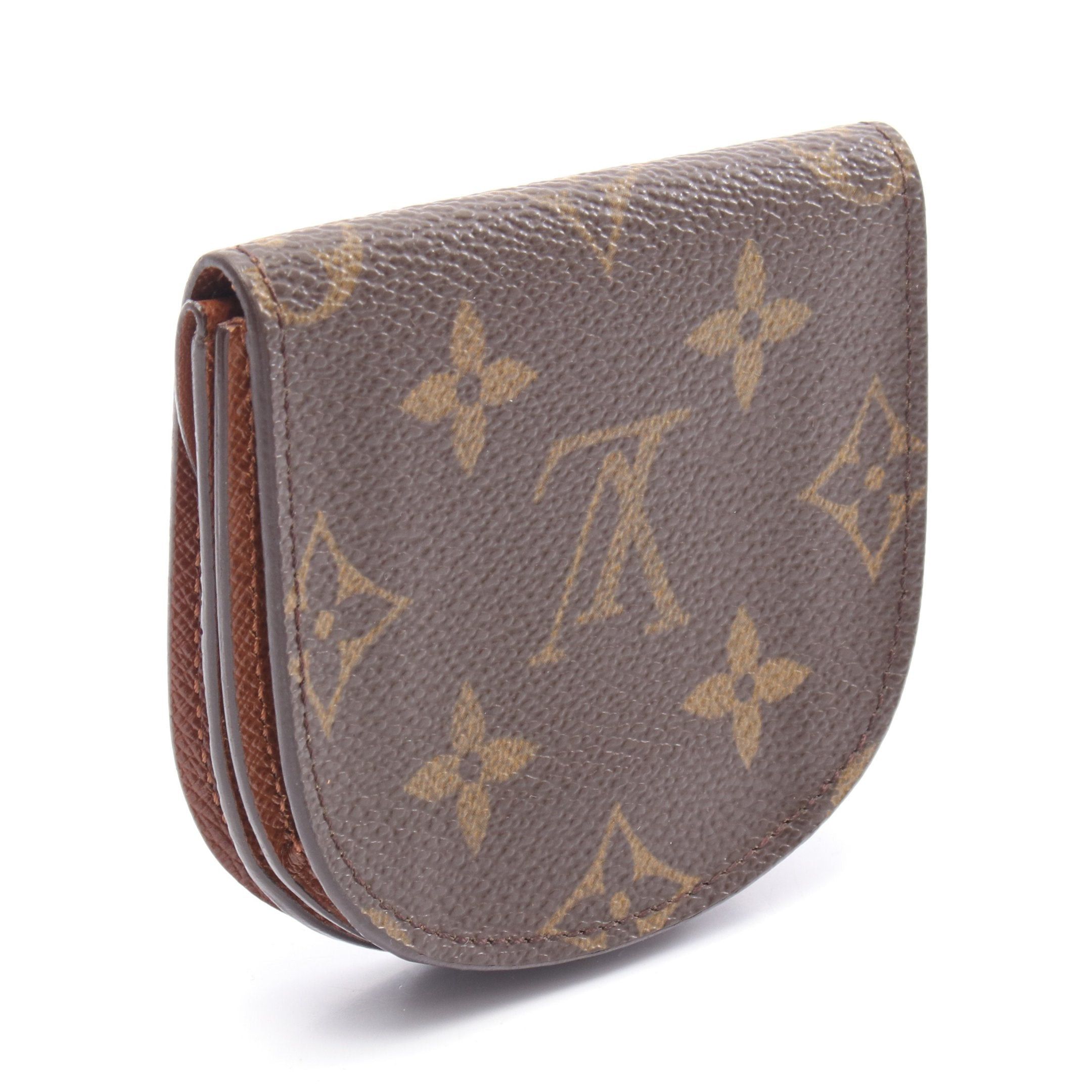 Louis Vuitton Louis Vuitton Porte-Monnaie Peculiar Monogram Coin Purse Brown Size ONE SIZE - 2 Thumbnail