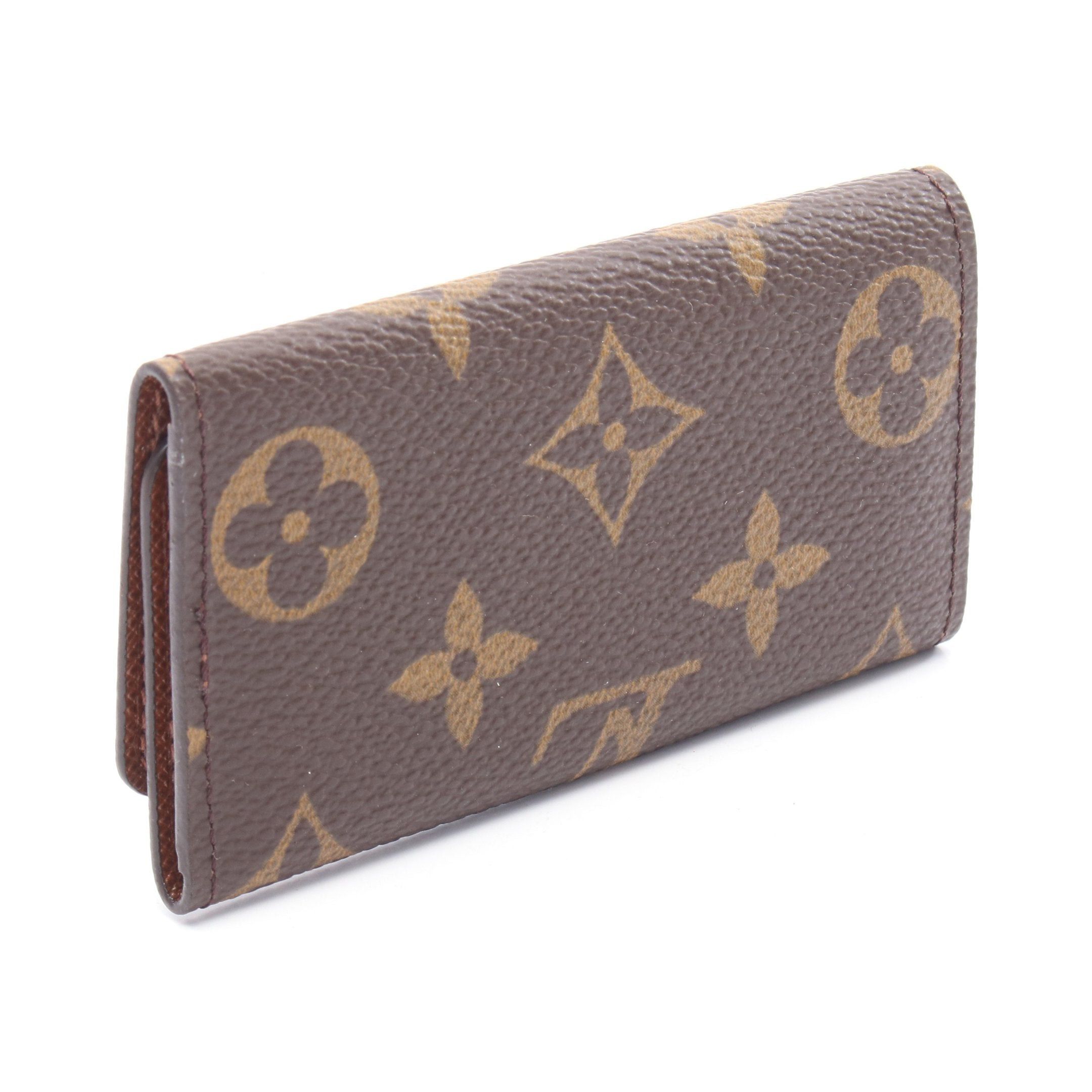 Louis Vuitton Louis Vuitton Multicle 4 Monogram Ring Chain Key Case Brown Size ONE SIZE - 2 Thumbnail