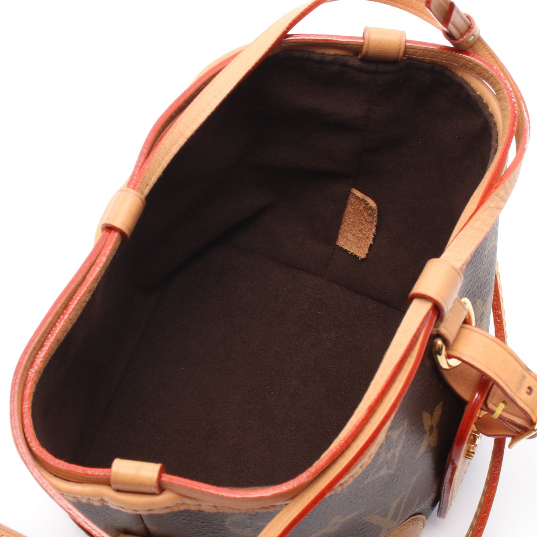 Louis Vuitton Louis Vuitton Noe Perth Monogram Shoulder Bag Leather Brown Size ONE SIZE - 3 Thumbnail