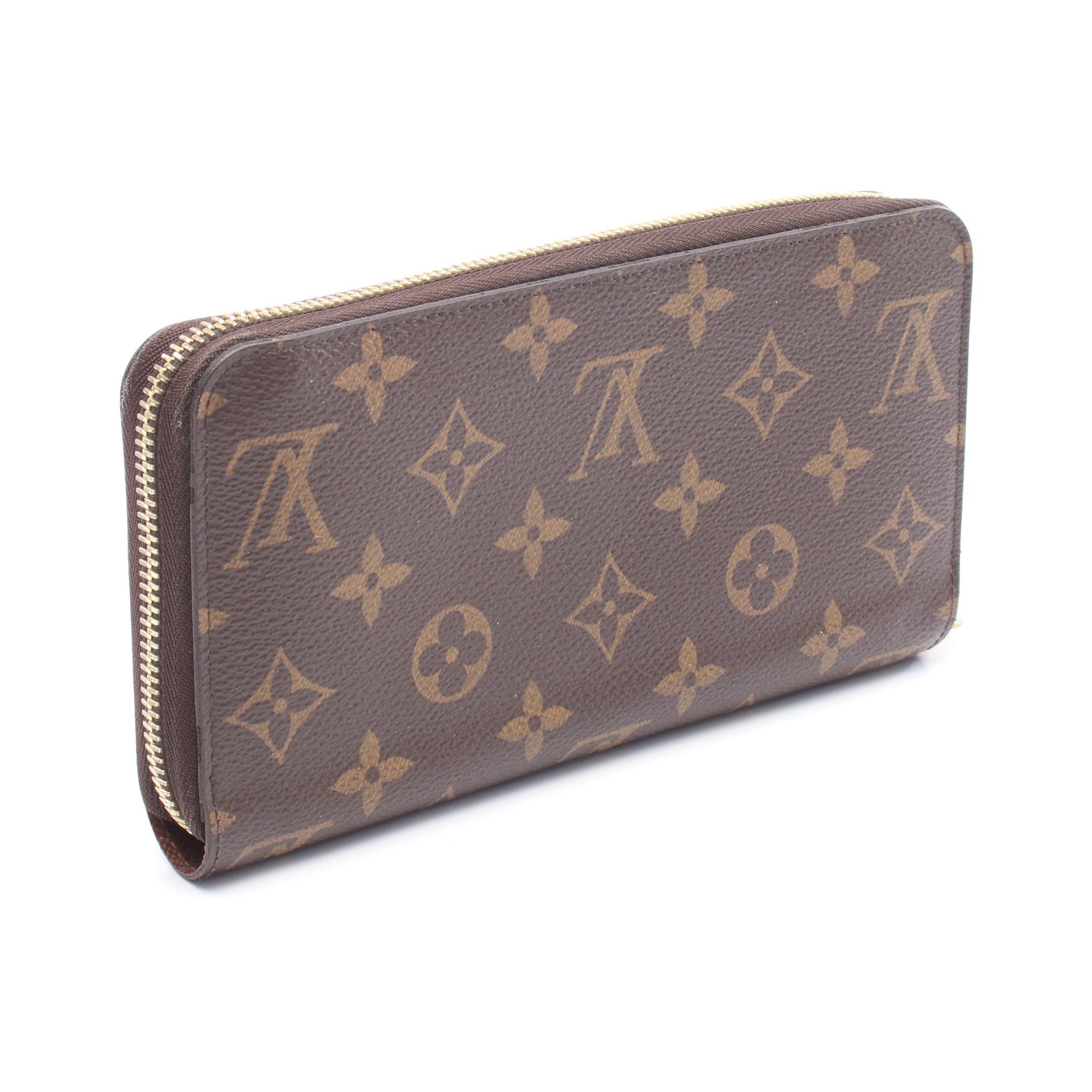 Louis Vuitton Louis Vuitton Zippy Wallet Monogram Round Zipper Long Brown Size ONE SIZE - 2 Thumbnail