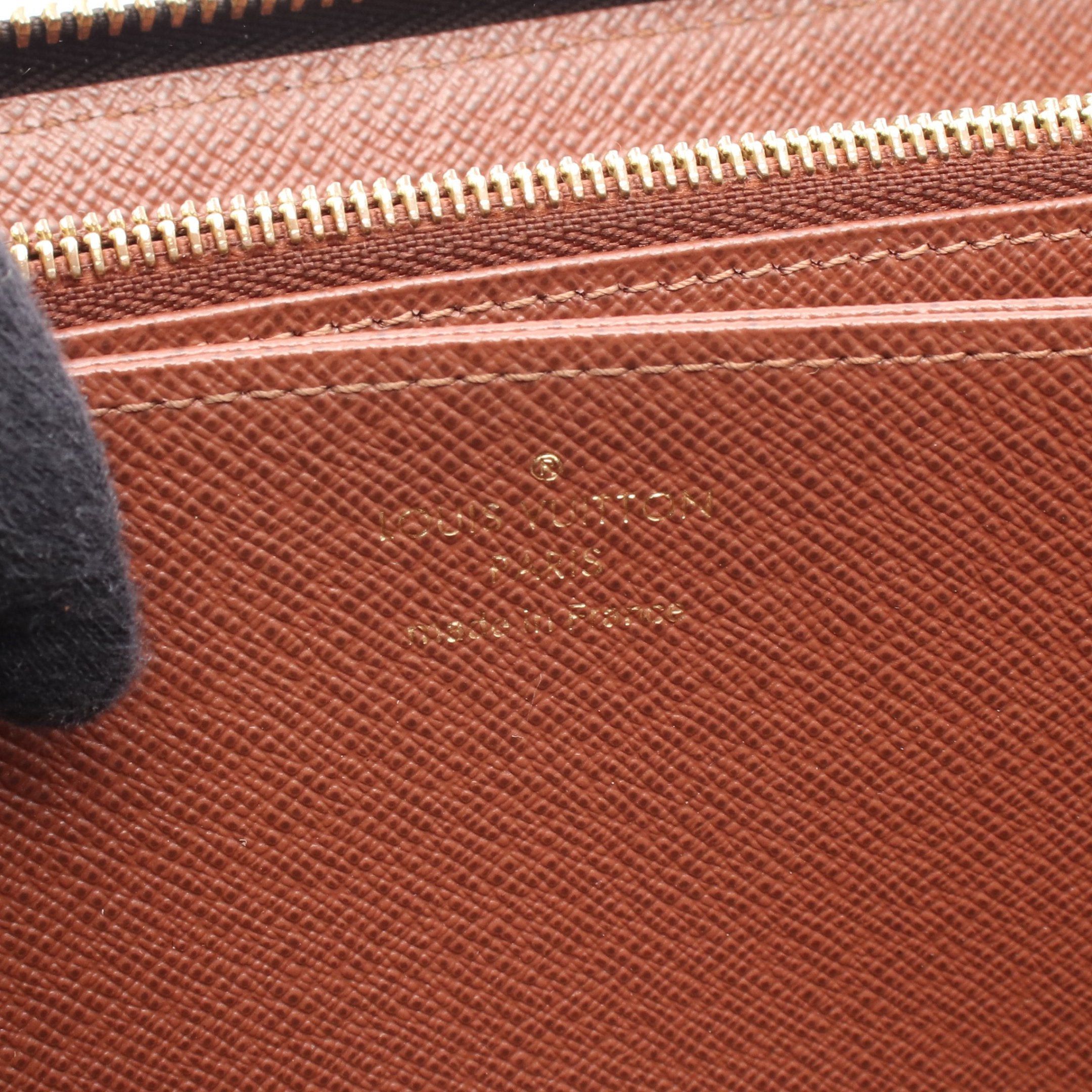 Louis Vuitton Louis Vuitton Zippy Wallet Monogram Round Zipper Long Brown Size ONE SIZE - 4 Thumbnail