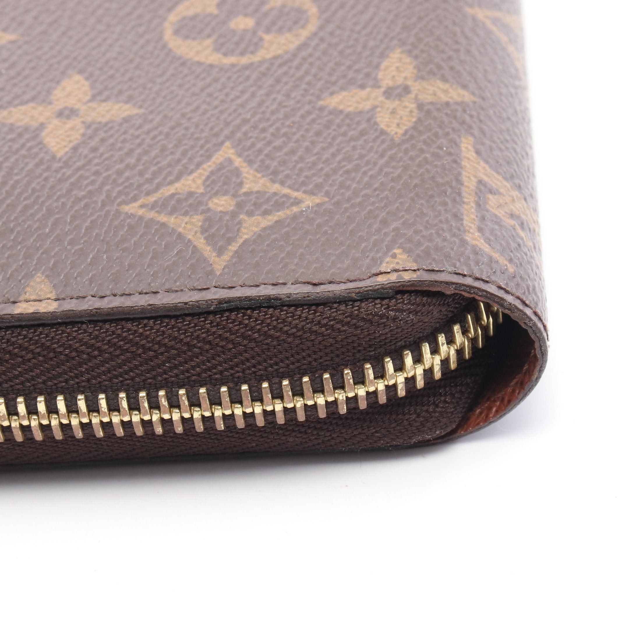 Louis Vuitton Louis Vuitton Zippy Wallet Monogram Round Zipper Long Brown Size ONE SIZE - 7 Thumbnail