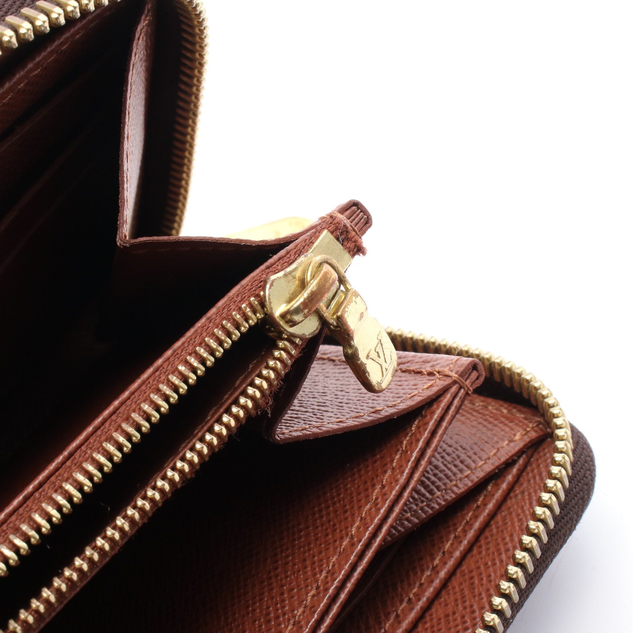 Louis Vuitton Louis Vuitton Zippy Wallet Monogram Round Zipper Long Brown Size ONE SIZE - 5 Thumbnail