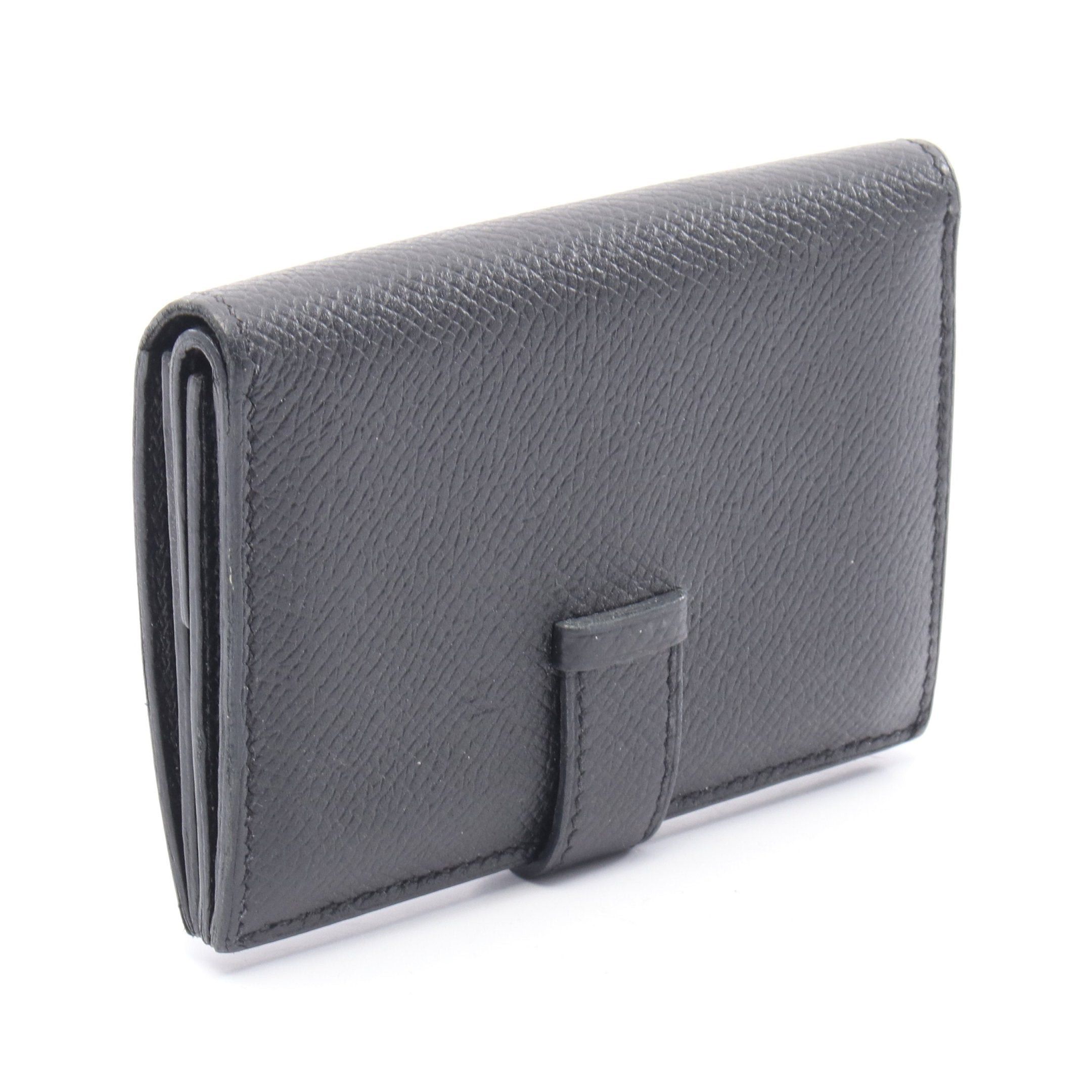 Hermes Hermes Bear Mini Card Case Veau Epsom Black Gold Hardware X Stamp Size ONE SIZE - 2 Thumbnail