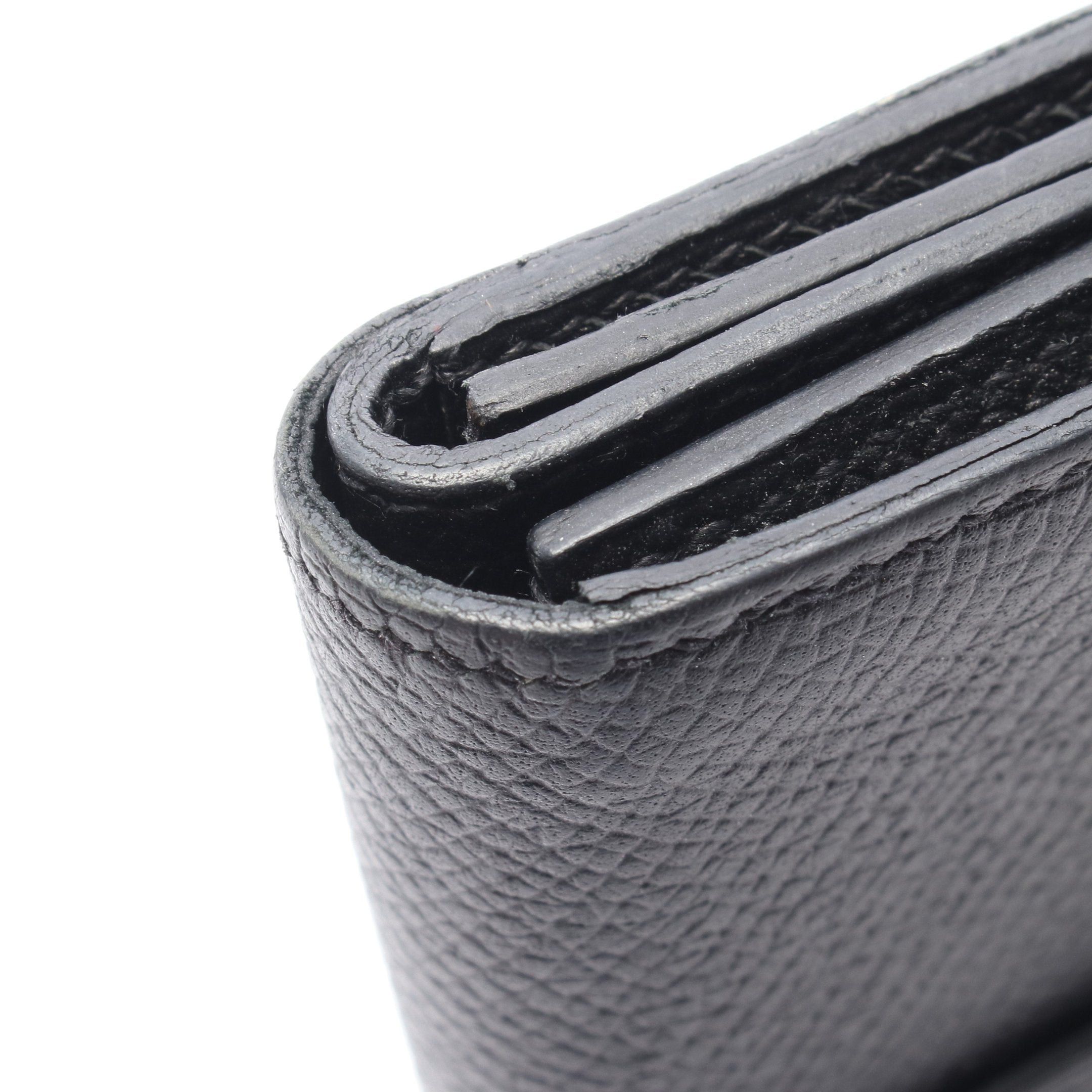 Hermes Hermes Bear Mini Card Case Veau Epsom Black Gold Hardware X Stamp Size ONE SIZE - 7 Thumbnail