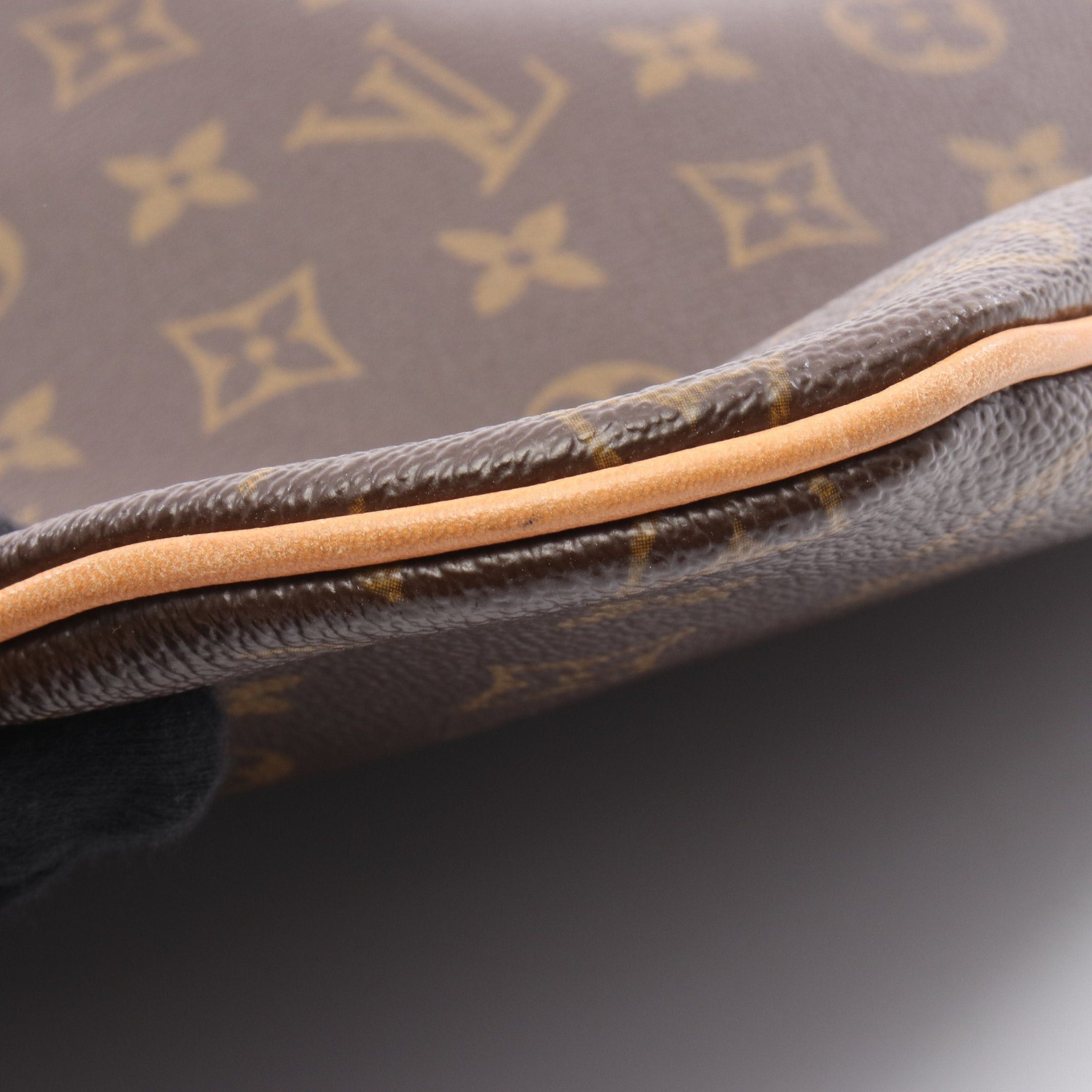 Louis Vuitton Louis Vuitton Pochette Bosphore Monogram Shoulder Bag Leather Brown Size ONE SIZE - 7 Thumbnail