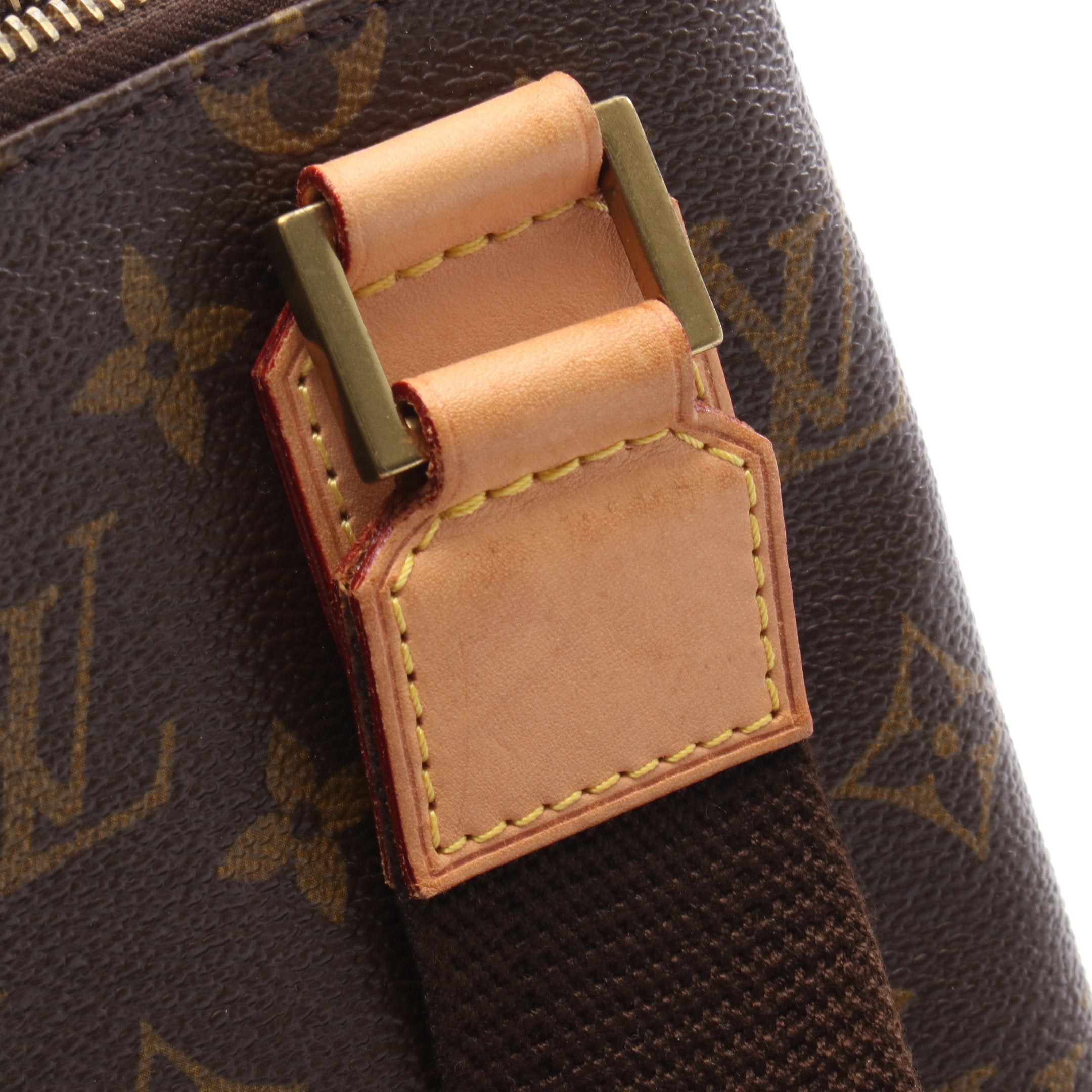 Louis Vuitton Louis Vuitton Pochette Bosphore Monogram Shoulder Bag Leather Brown Size ONE SIZE - 8 Thumbnail