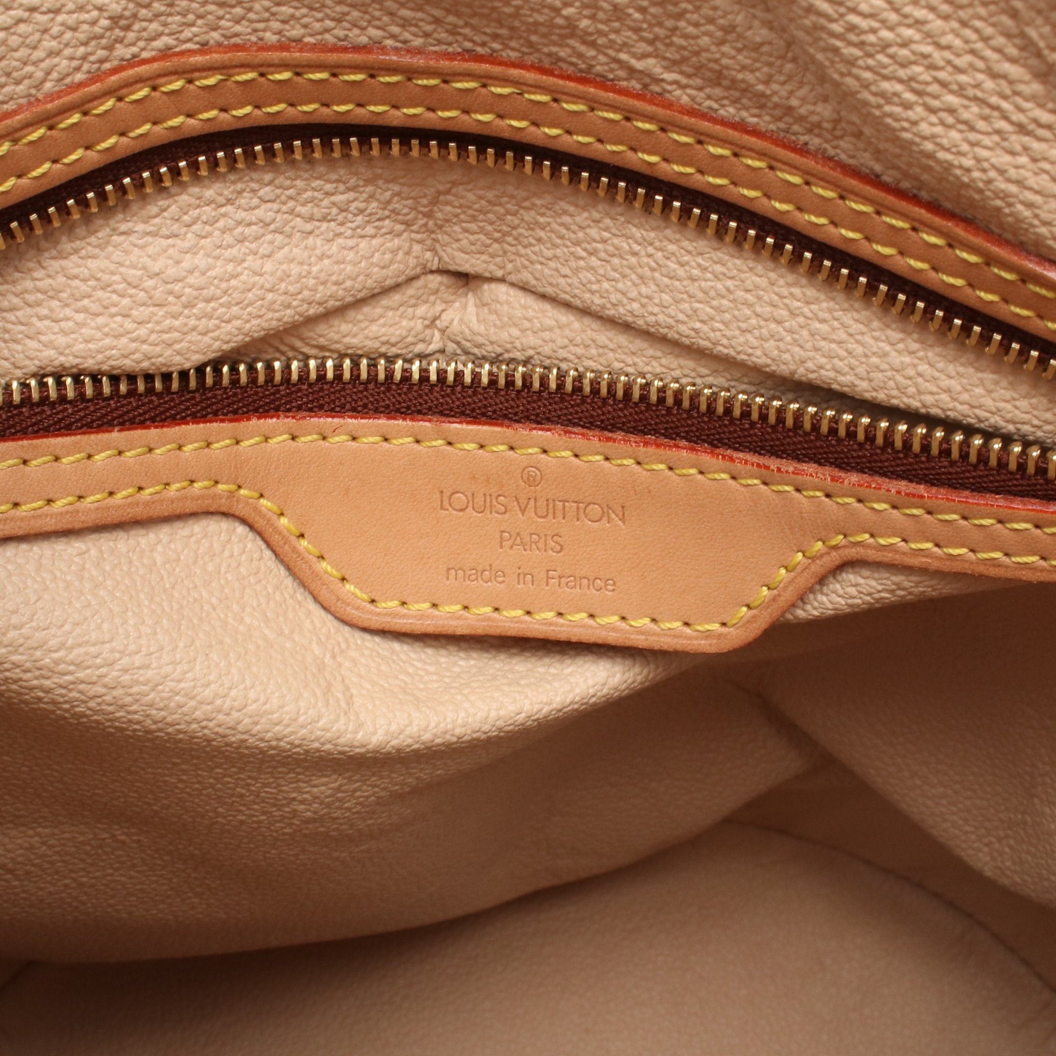 Louis Vuitton Louis Vuitton Bucket Pm Monogram Handbag Leather Brown Size ONE SIZE - 4 Thumbnail