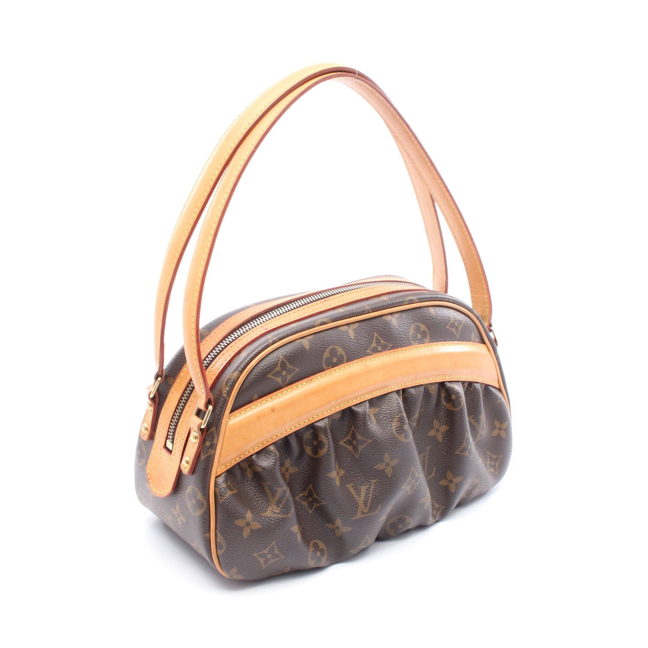 Louis Vuitton Louis Vuitton Clara Monogram Shoulder Bag Leather Brown Size ONE SIZE - 2 Thumbnail