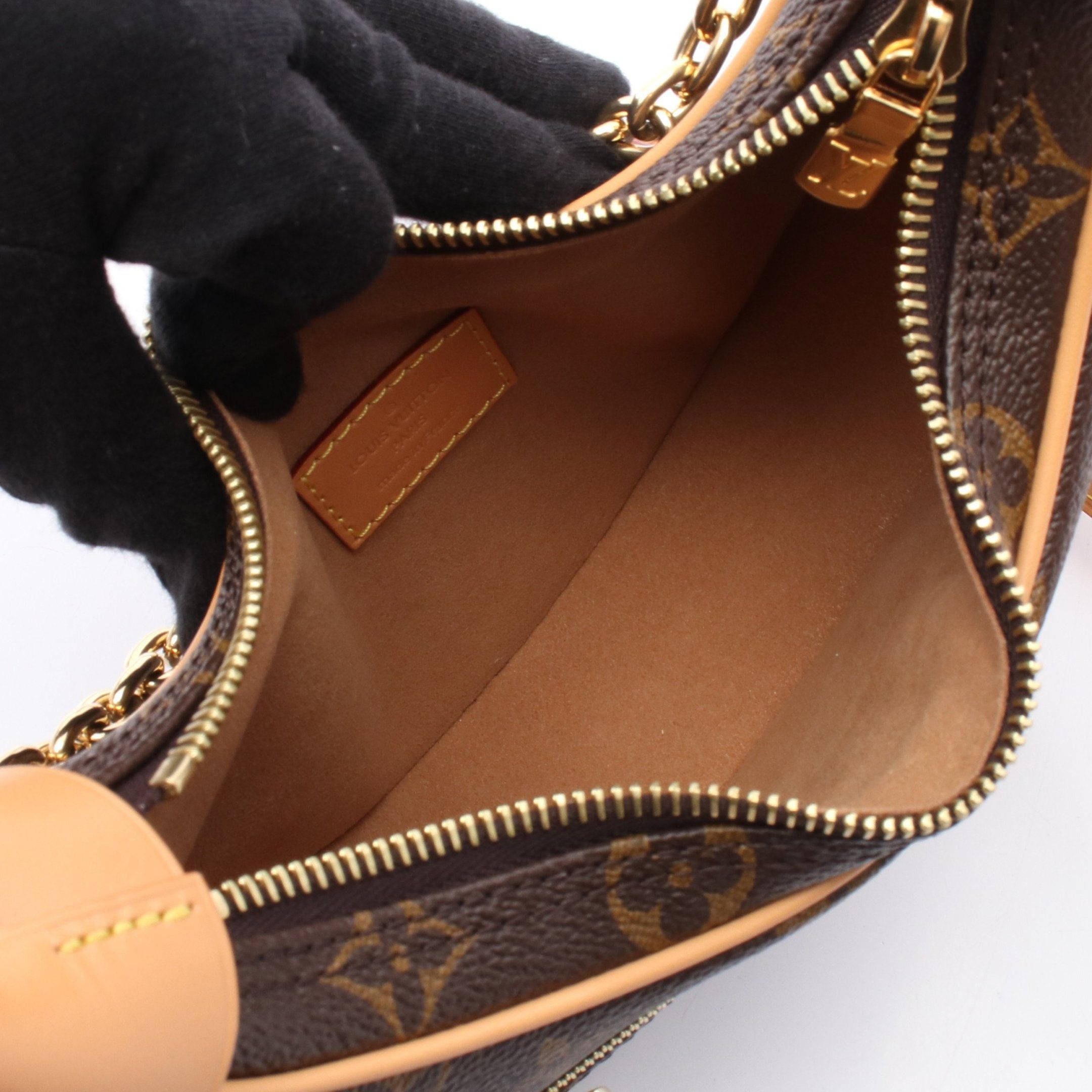 Louis Vuitton Louis Vuitton Loop Monogram Shoulder Bag Leather Brown Size ONE SIZE - 3 Thumbnail