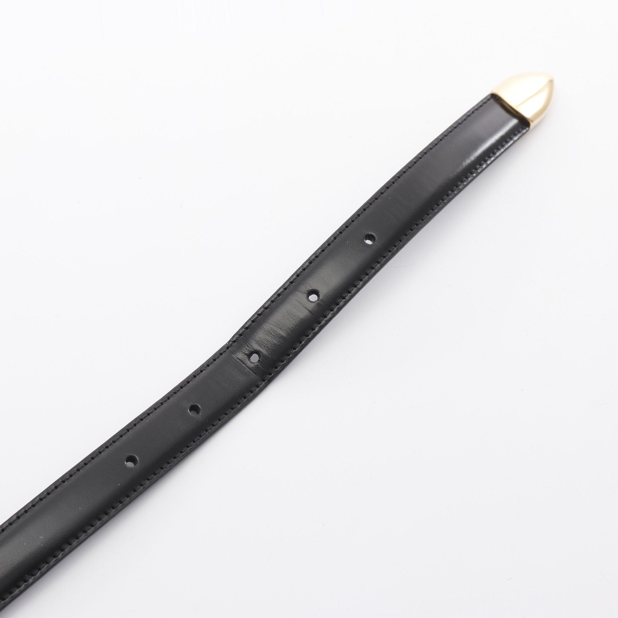 Celine Celine Small Western Belt Leather Black Size ONE SIZE - 3 Thumbnail