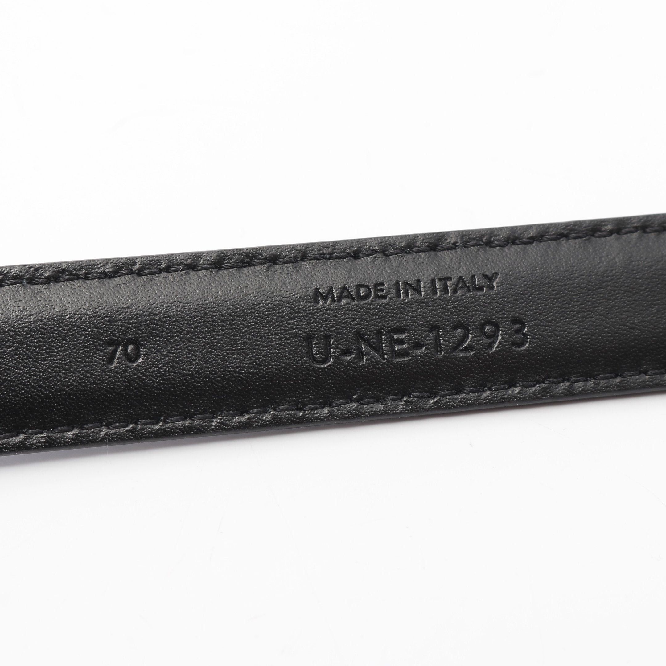 Celine Celine Small Western Belt Leather Black Size ONE SIZE - 5 Thumbnail