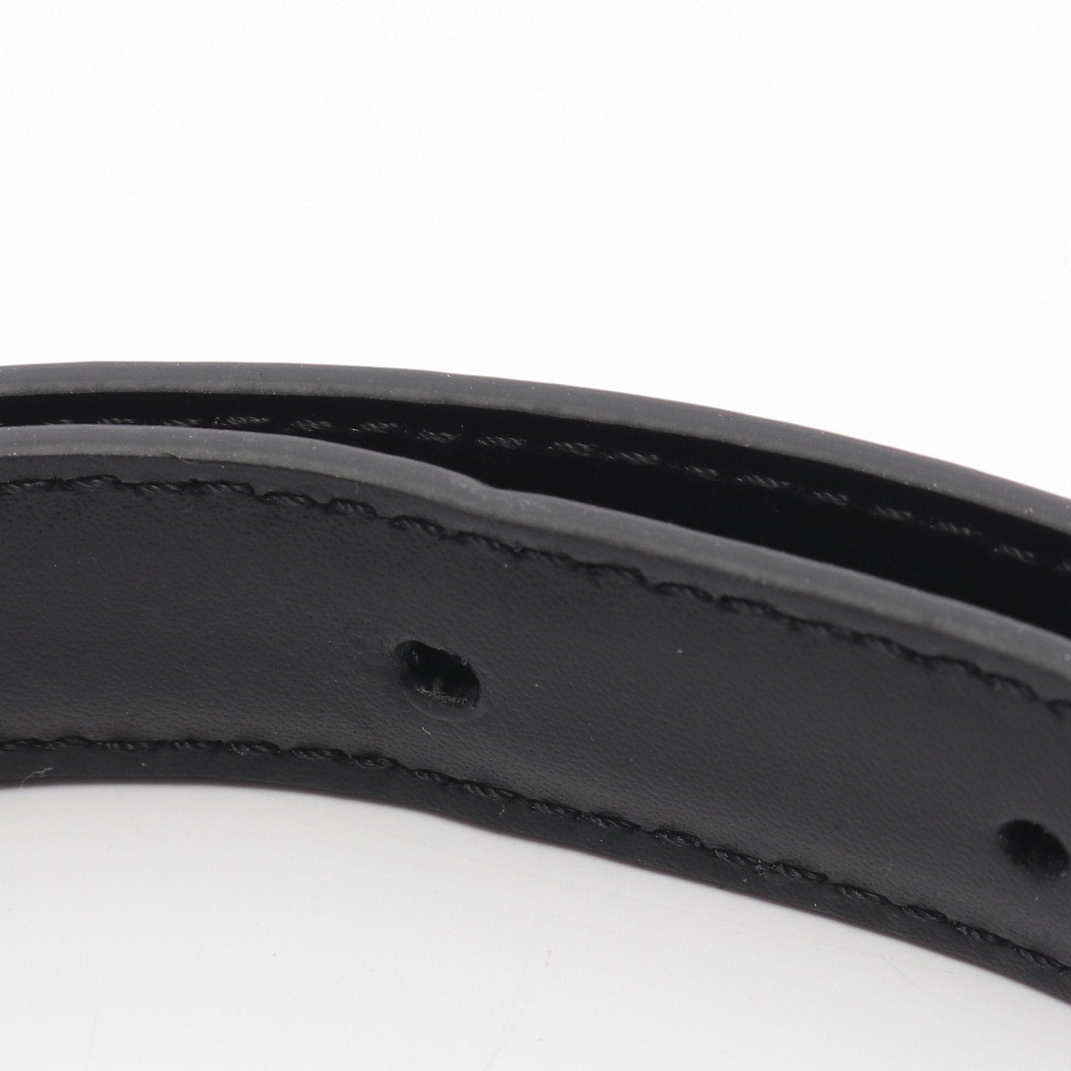 Celine Celine Small Western Belt Leather Black Size ONE SIZE - 6 Thumbnail