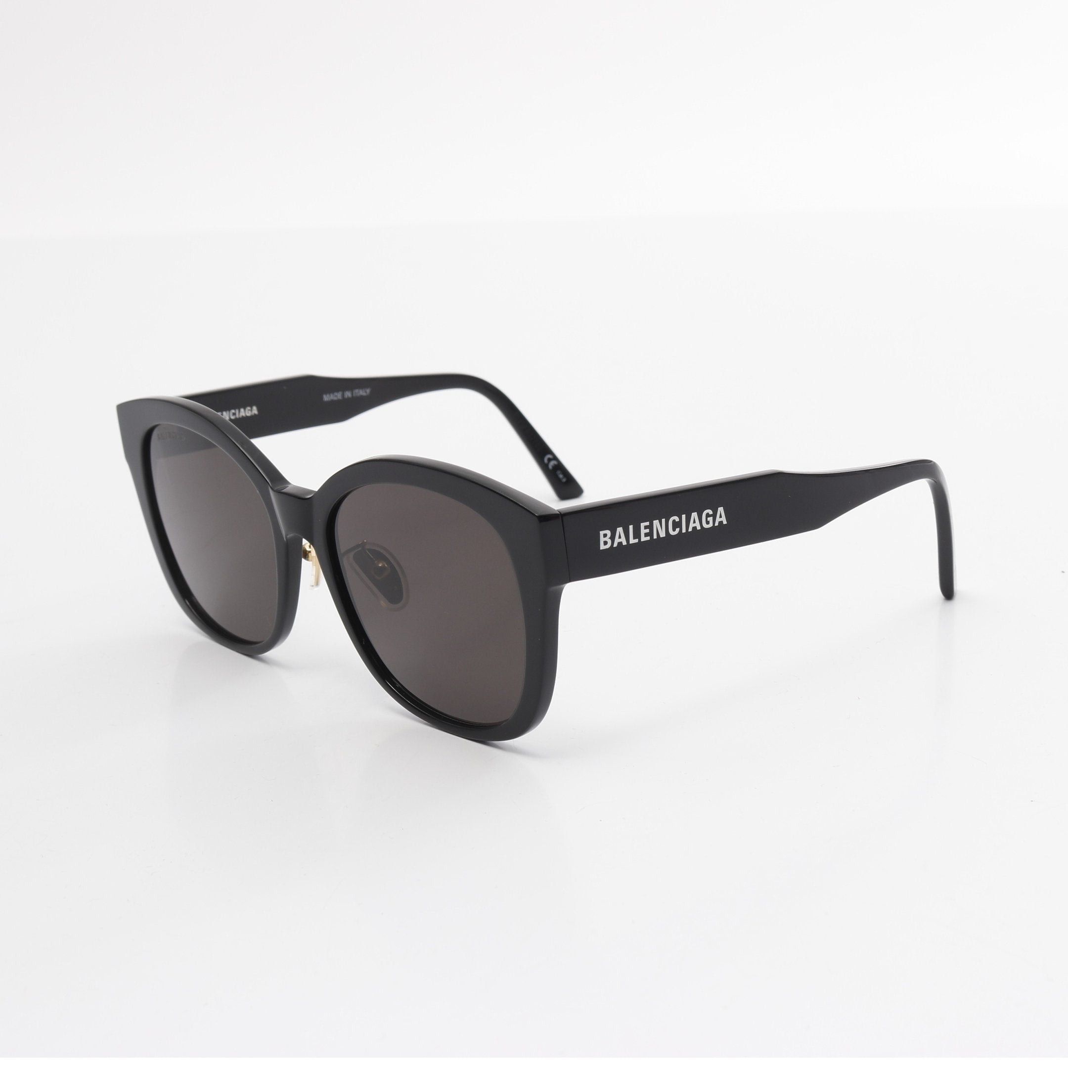 Balenciaga Balenciaga Logo Sunglasses Black Size ONE SIZE - 2 Thumbnail