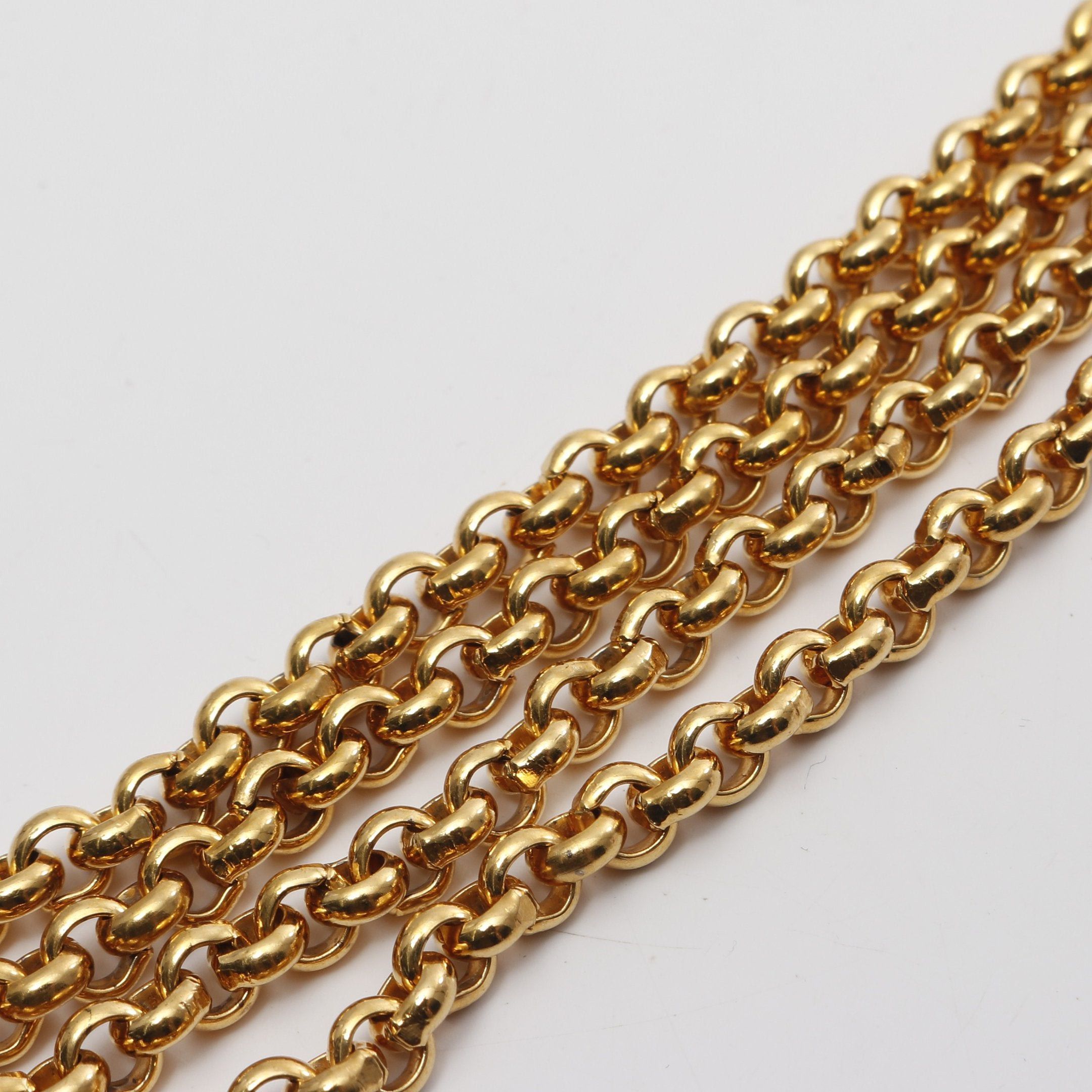 Chanel Chanel Coco Mark Necklace Gp Gold 95A Size ONE SIZE - 8 Thumbnail