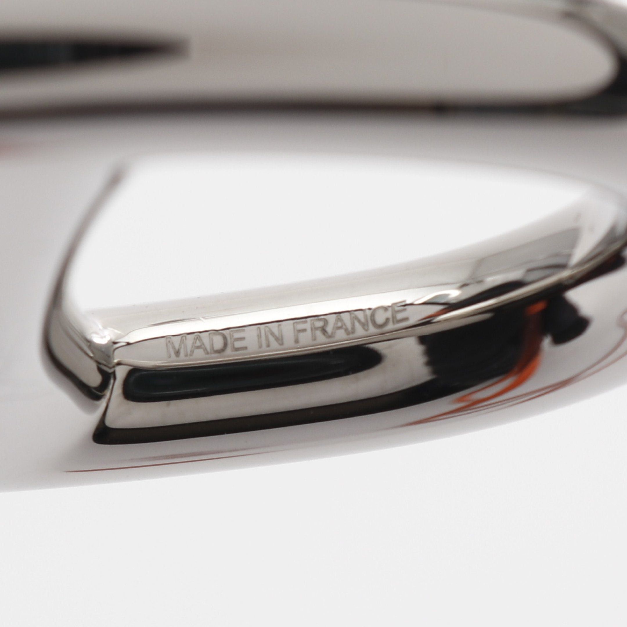 Hermes Hermes Shane Tangle Necklace Leather Silver Orange Size ONE SIZE - 5 Thumbnail