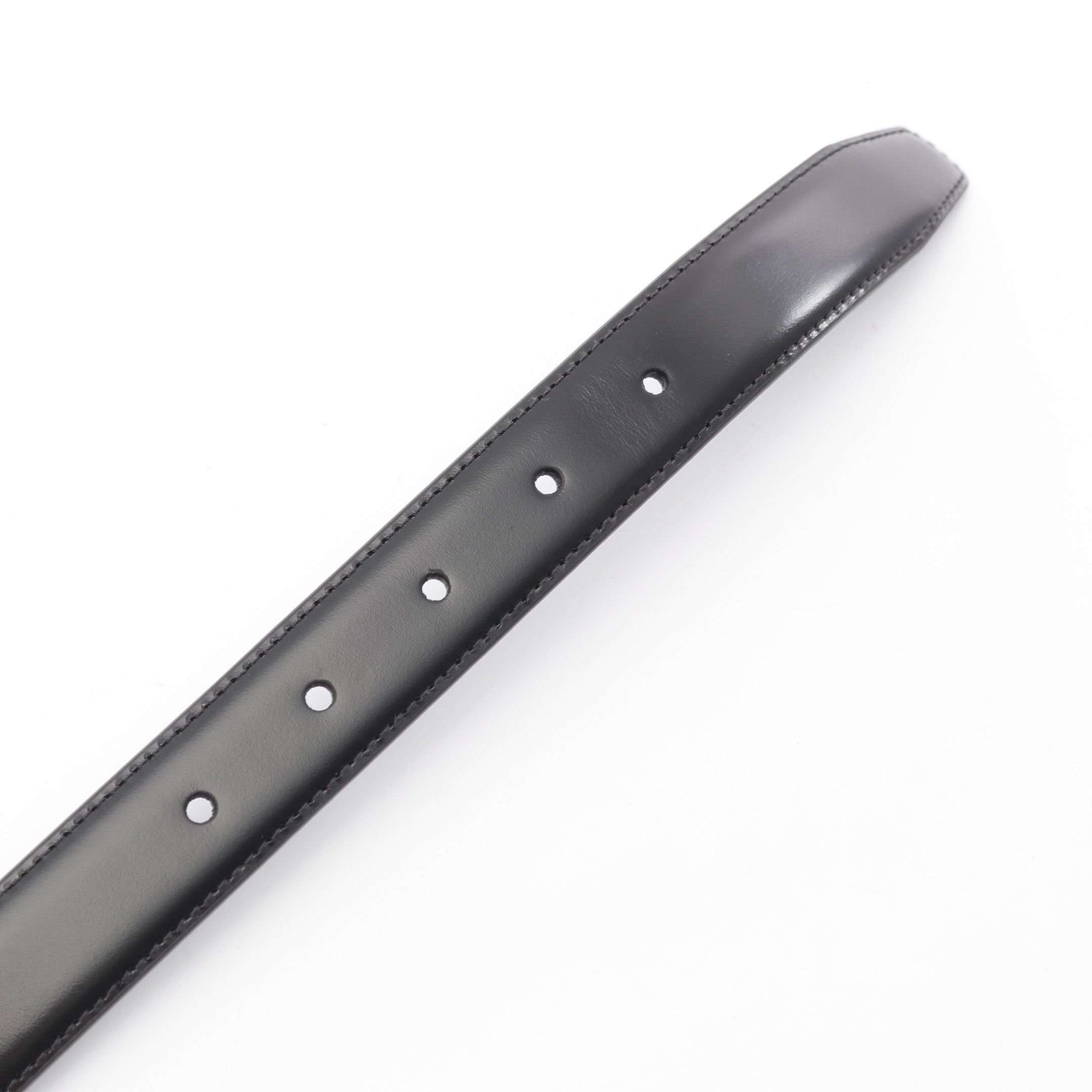 Celine Celine Medium Triomphe Belt Leather Black Size ONE SIZE - 3 Thumbnail