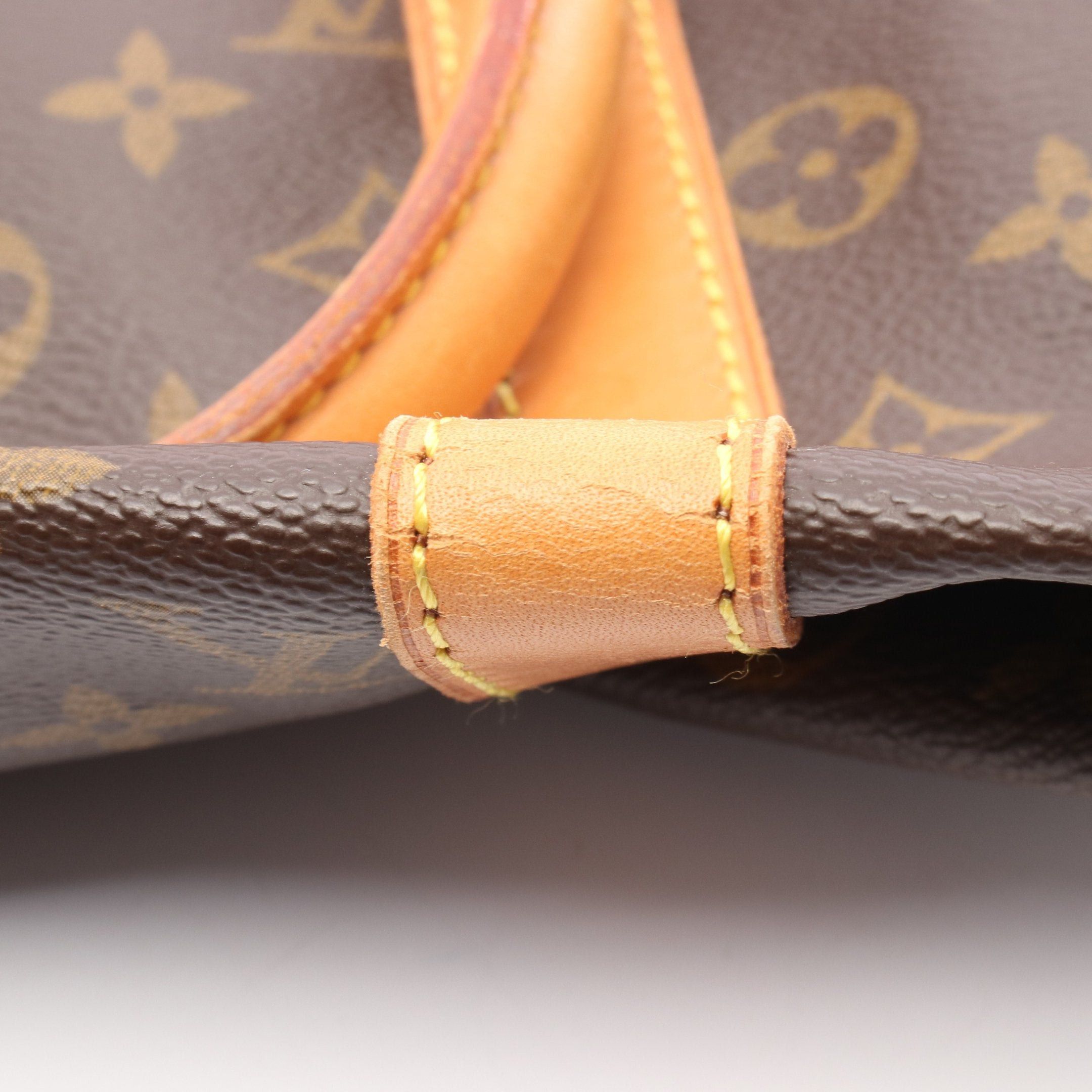 Louis Vuitton Louis Vuitton Keepall 45 Monogram Boston Bag Leather Brown Size ONE SIZE - 8 Thumbnail